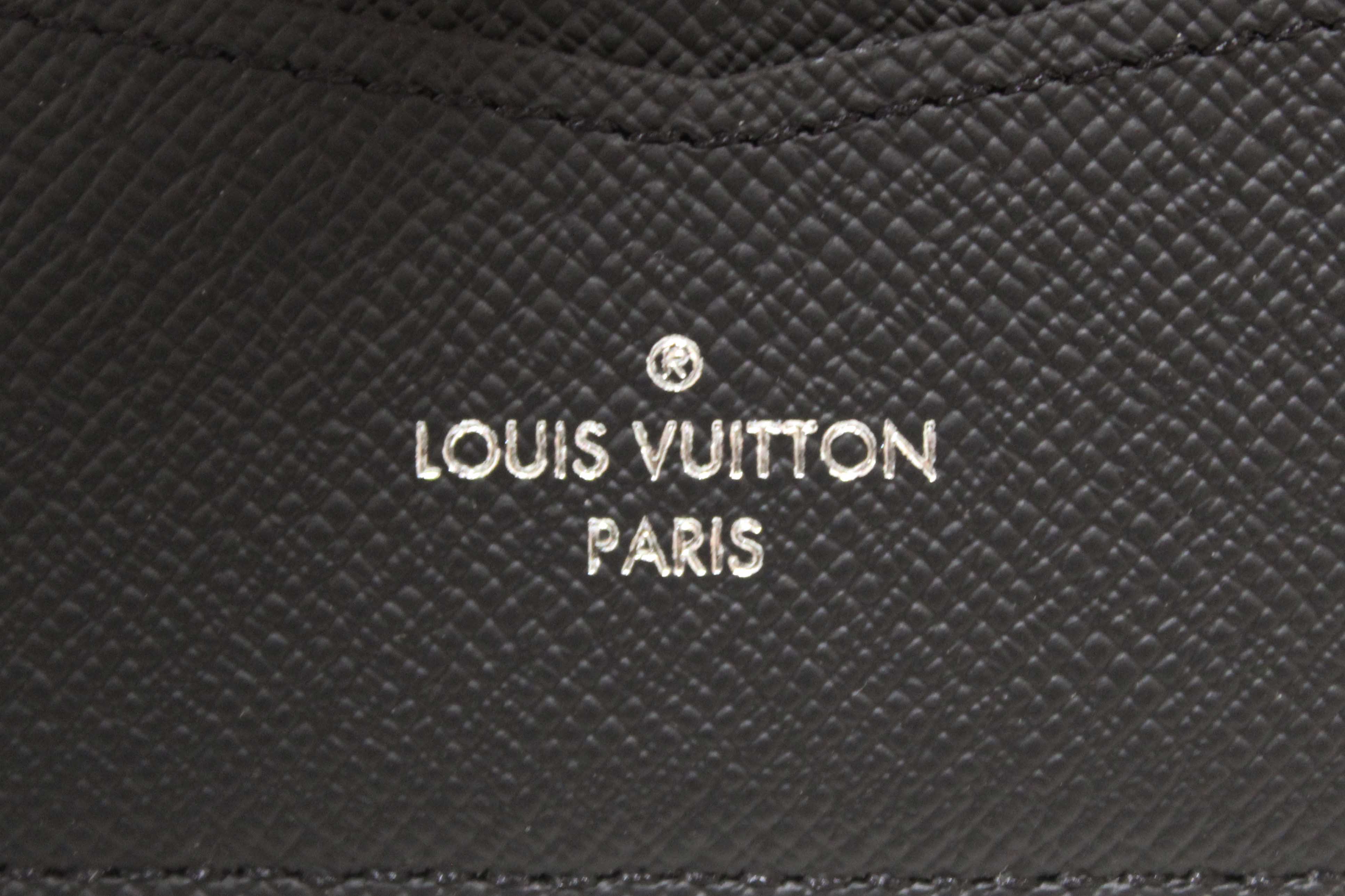 Authentic NEW Louis Vuitton Monogram Eclipse Canvas Slender Men's Wallet