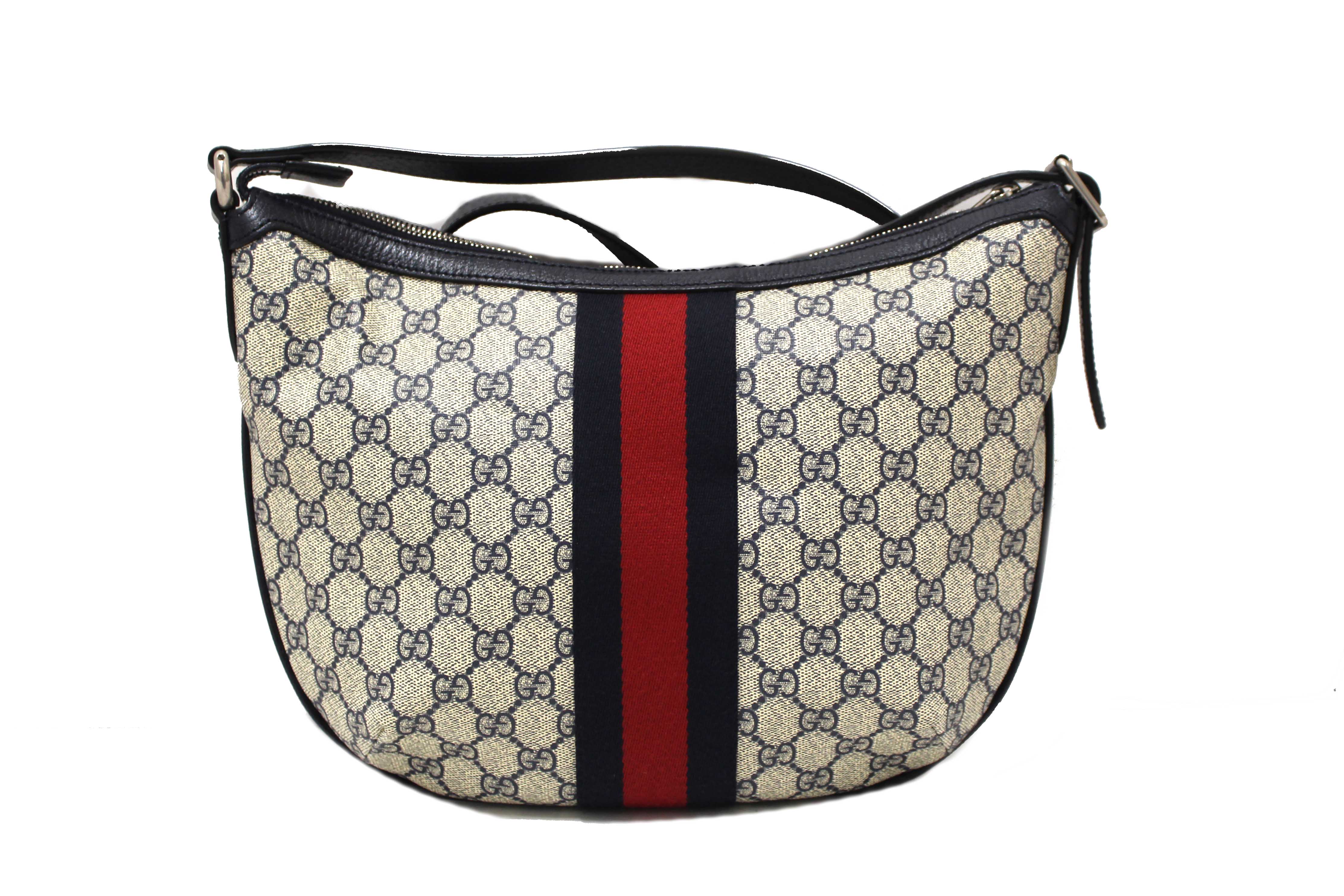 バッグ・カバンその他 Gucci Ophidia GG Shoulder Bag Blue Black Supreme Ophidia small pouch in blue and dark blue Supreme | GUCCI® US