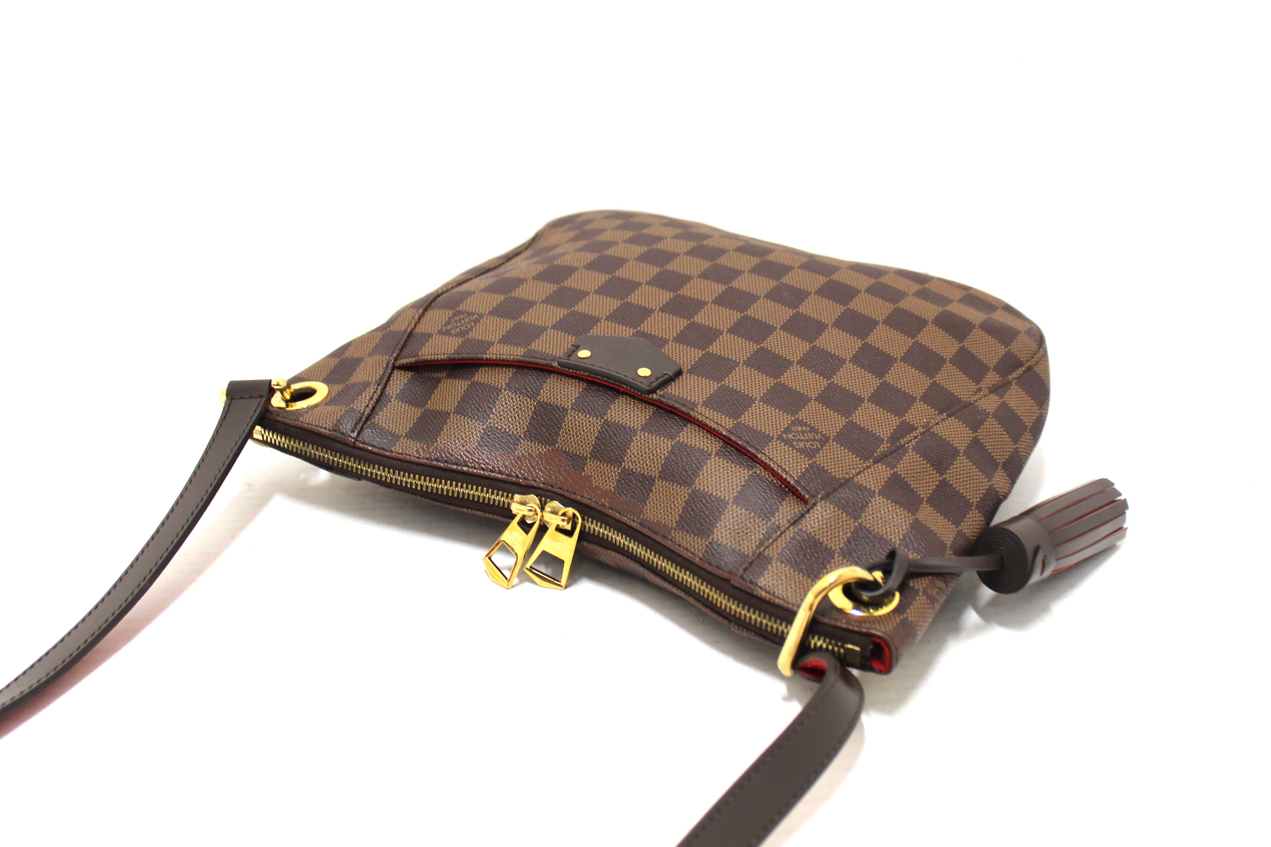 Authentic Louis Vuitton Damier Ebene South Bank Besace Messenger Bag