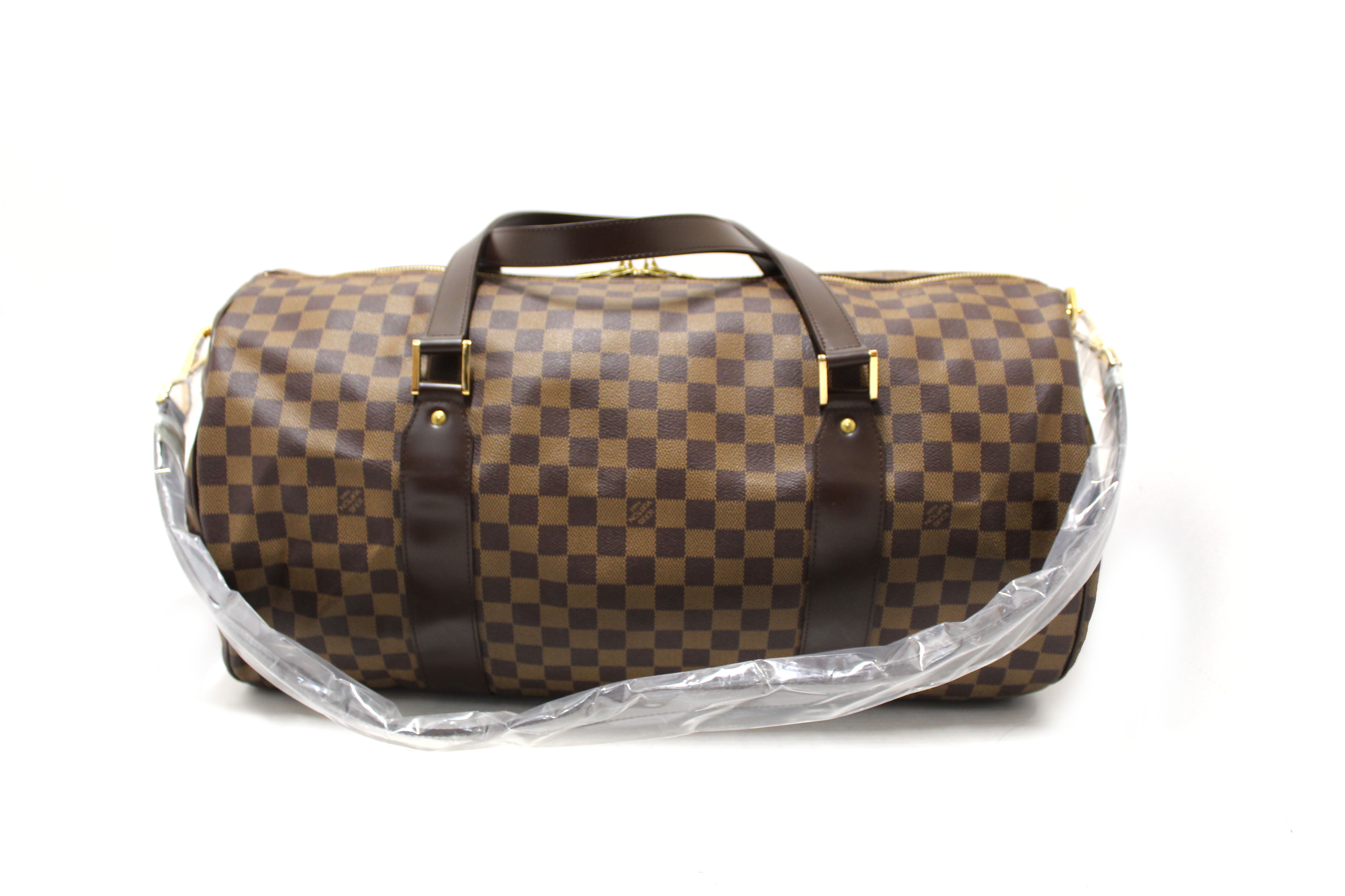 Authentic NEW Louis Vuitton Limited Edition Damier Ebene Golf Cup 2003 Hawaii Sac Polochon Duffle Bag