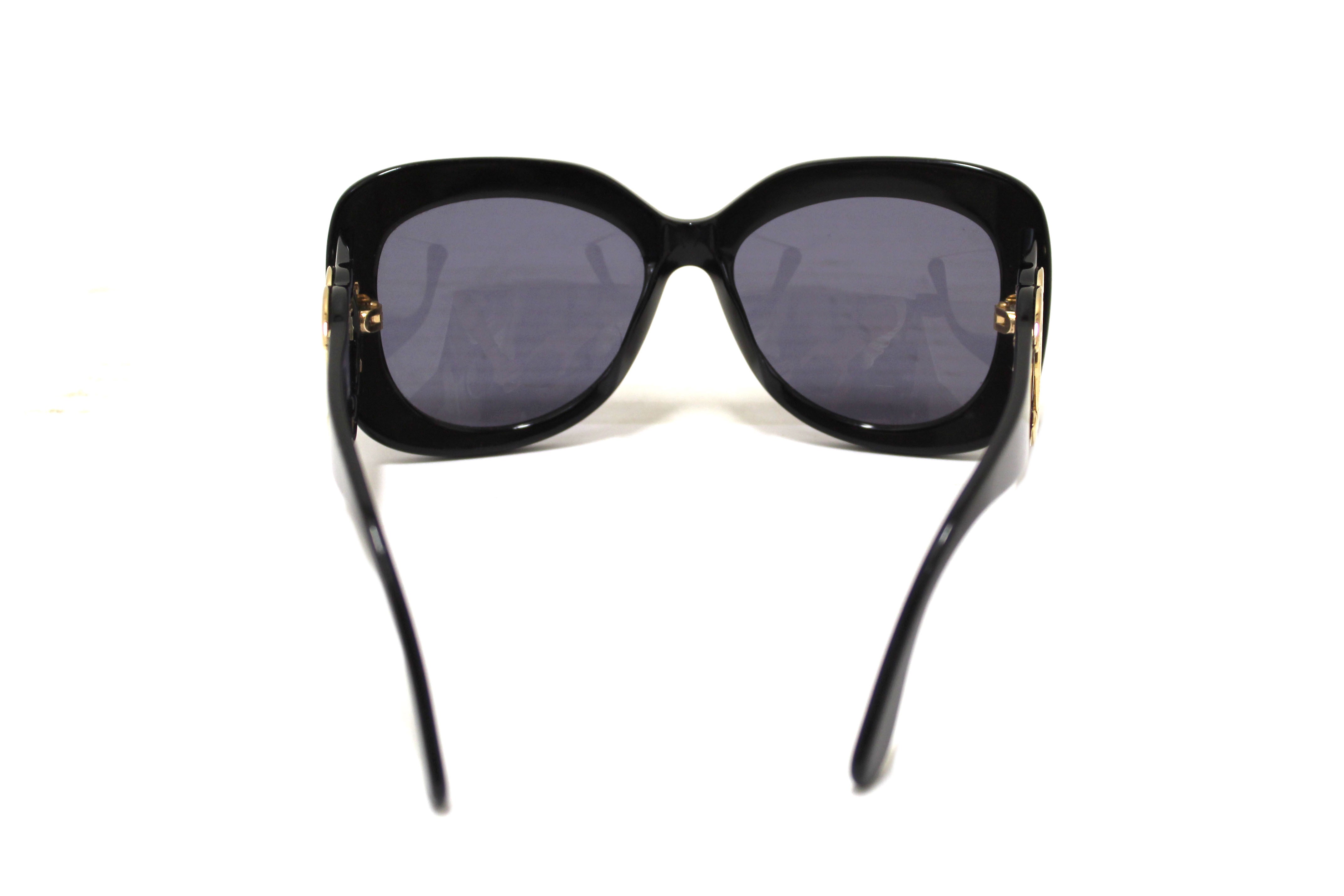Authentic Chanel Black CC Sunglasses