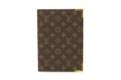 Authentic Vintage Louis Vuitton Monogram Canvas Desk Agenda Cover