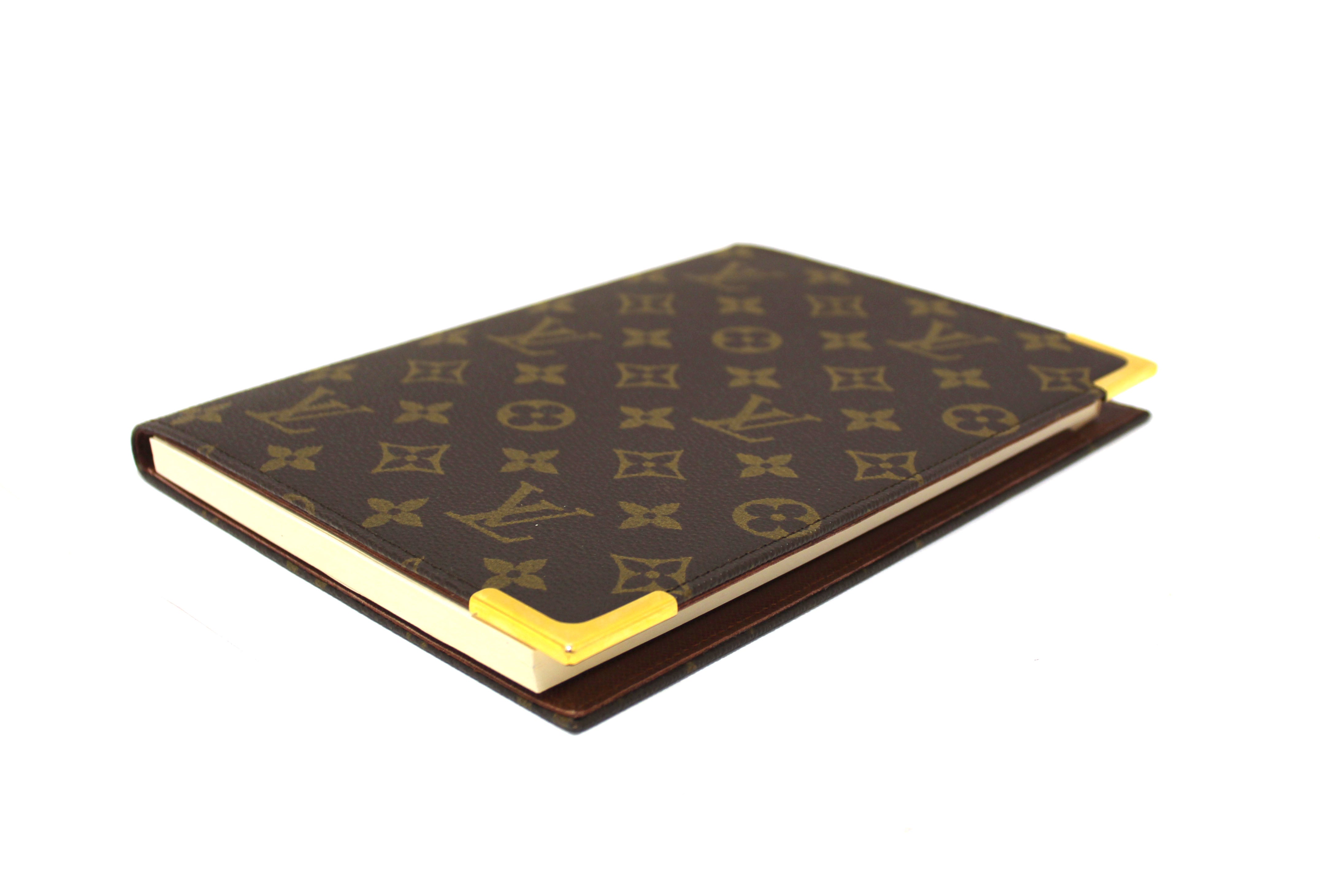 Authentic Vintage Louis Vuitton Monogram Canvas Desk Agenda Cover