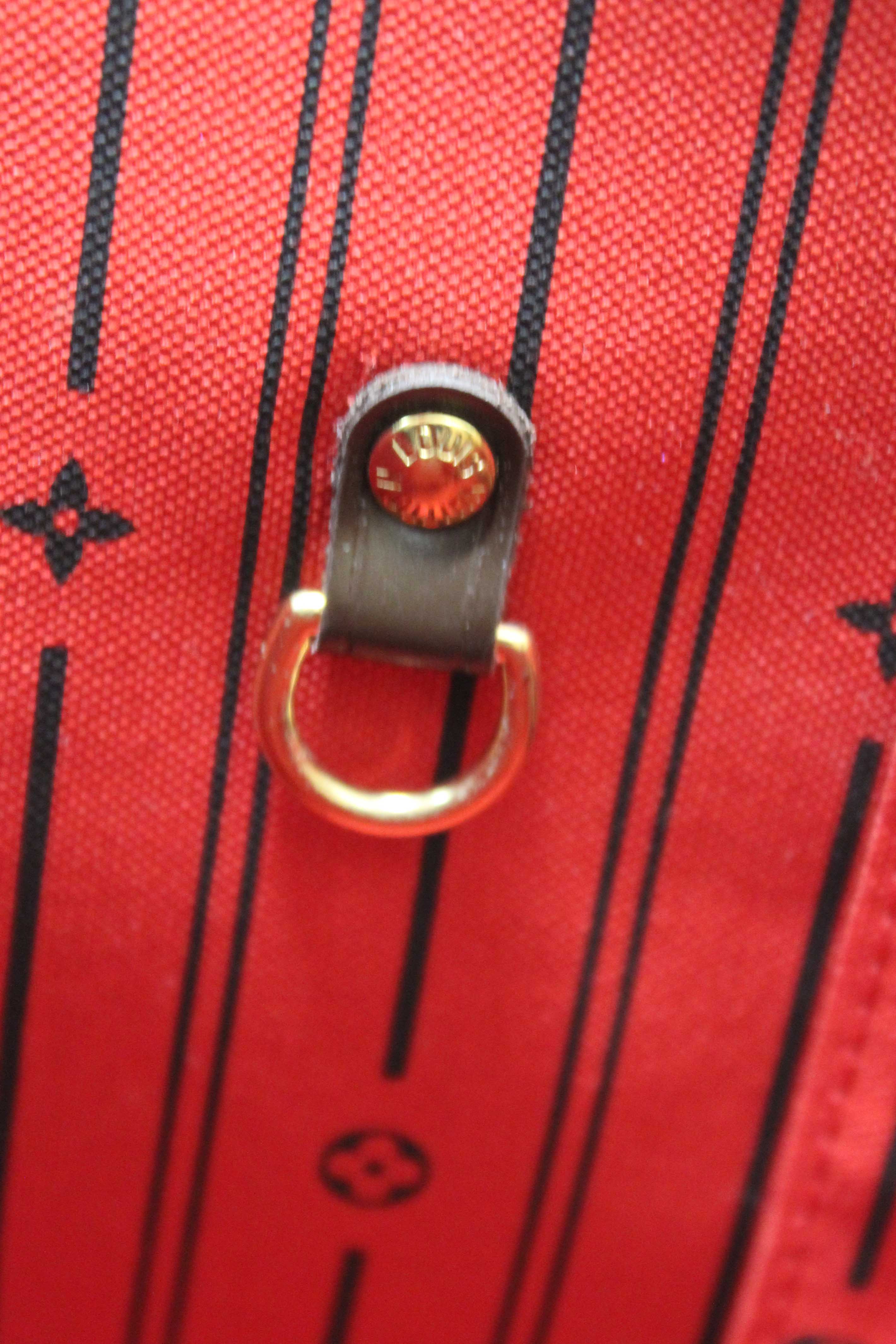 Authentic Louis Vuitton Damier Ebene Neverfull GM Tote Shoulder Bag