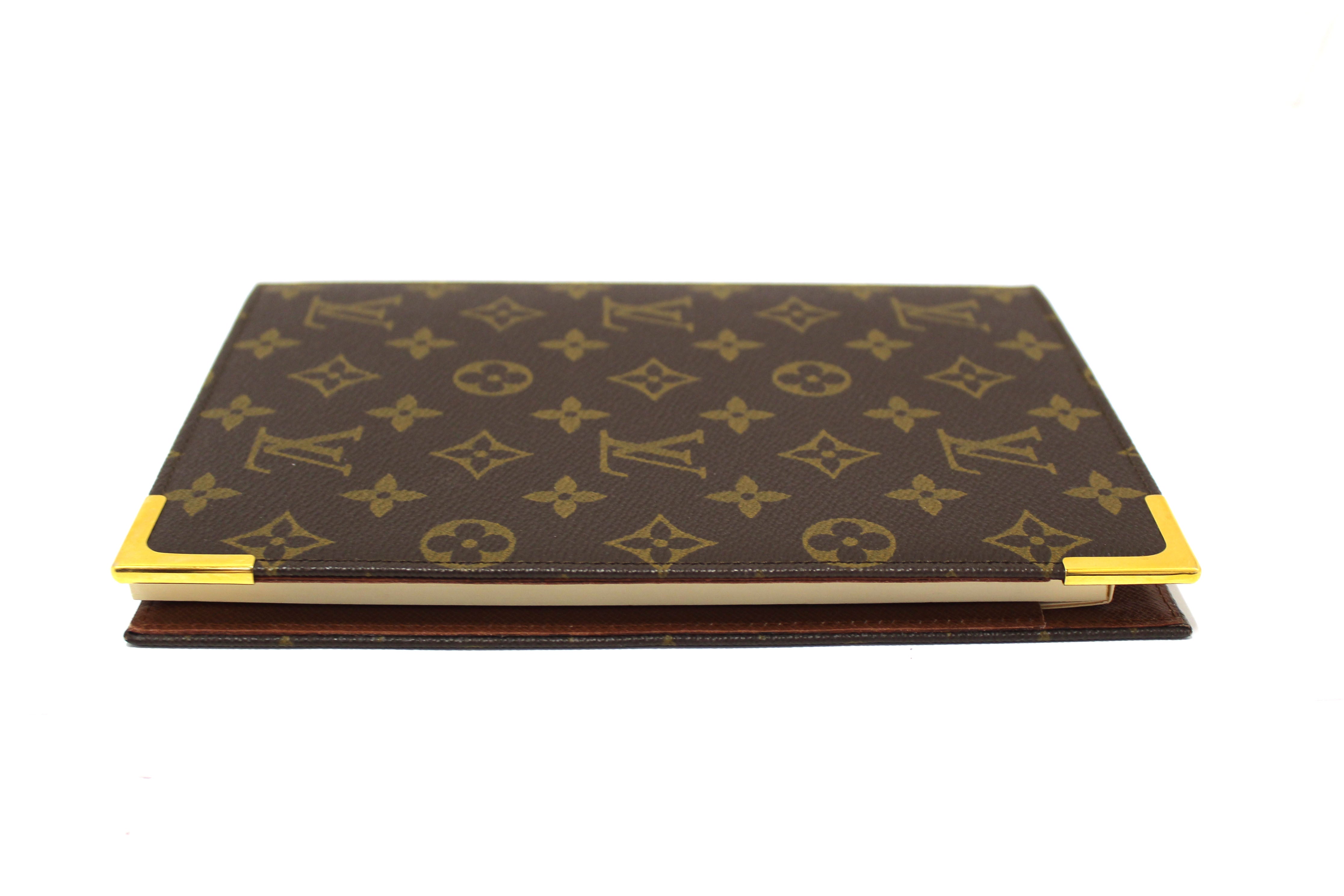 Authentic Vintage Louis Vuitton Monogram Canvas Desk Agenda Cover