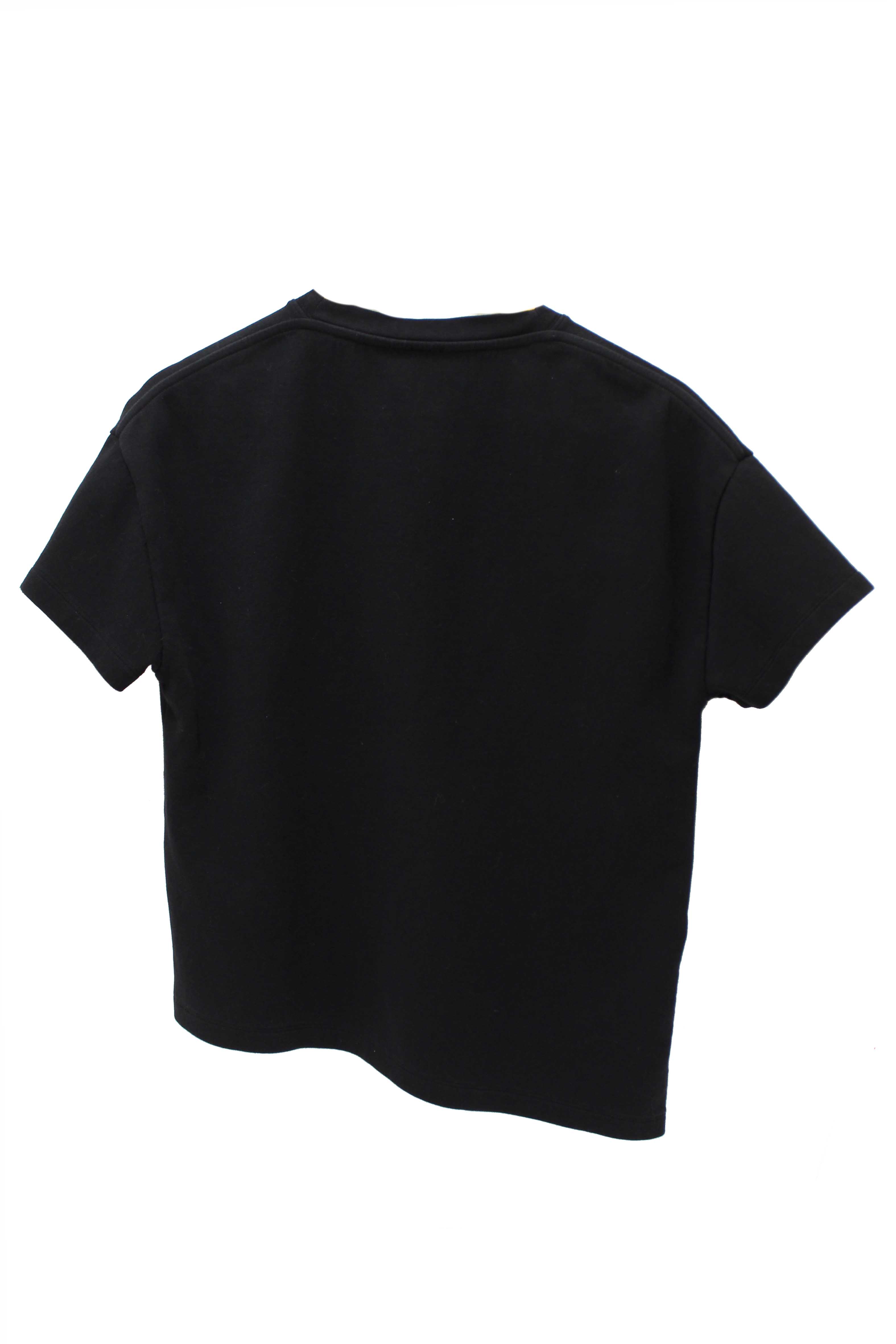 Authentic Loewe Black Cotton Logo Embroidered Shirt size S