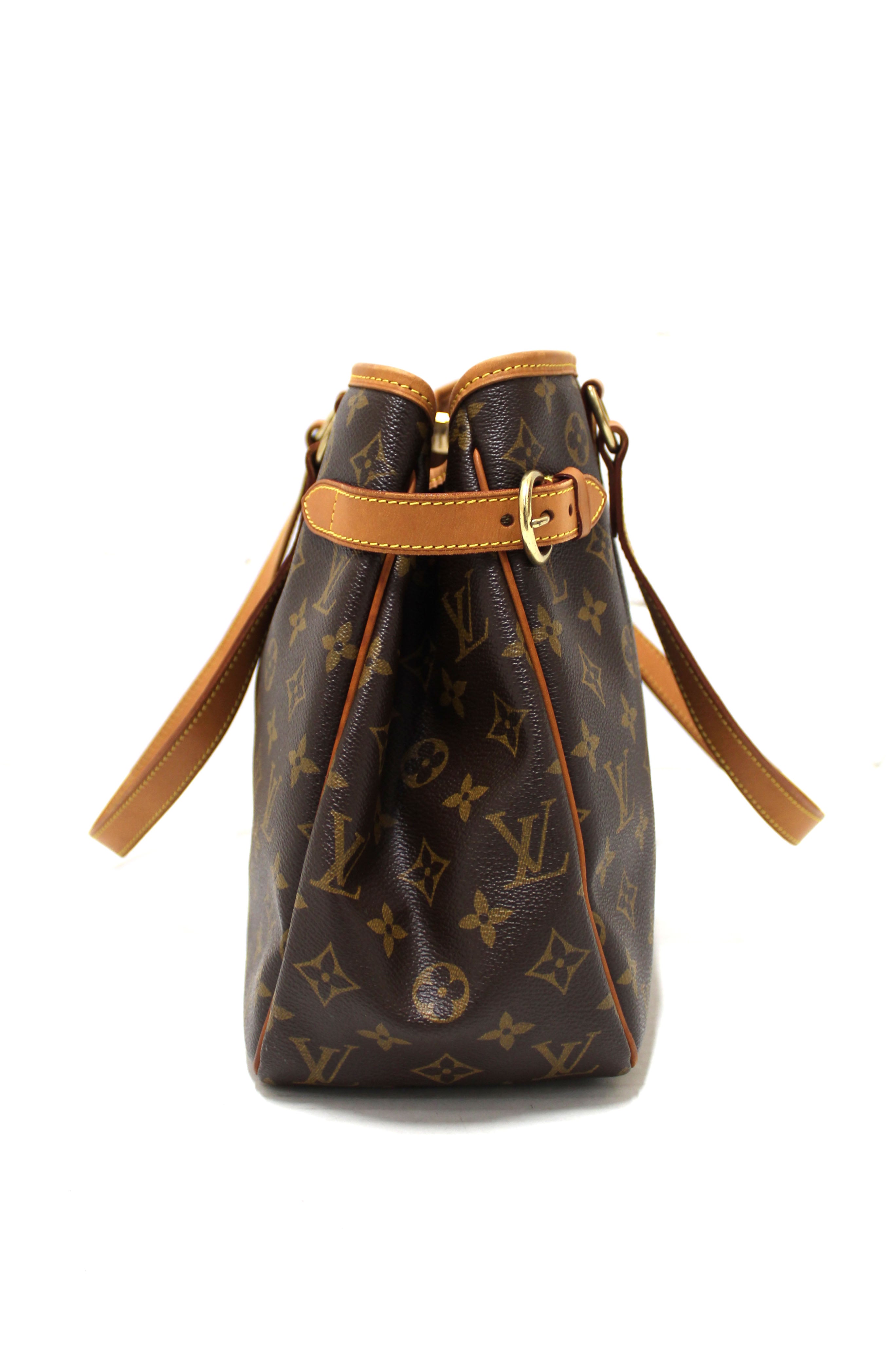 Shop for Louis Vuitton Monogram Canvas Leather Batignolles Vertical PM Bag  - Shipped from USA