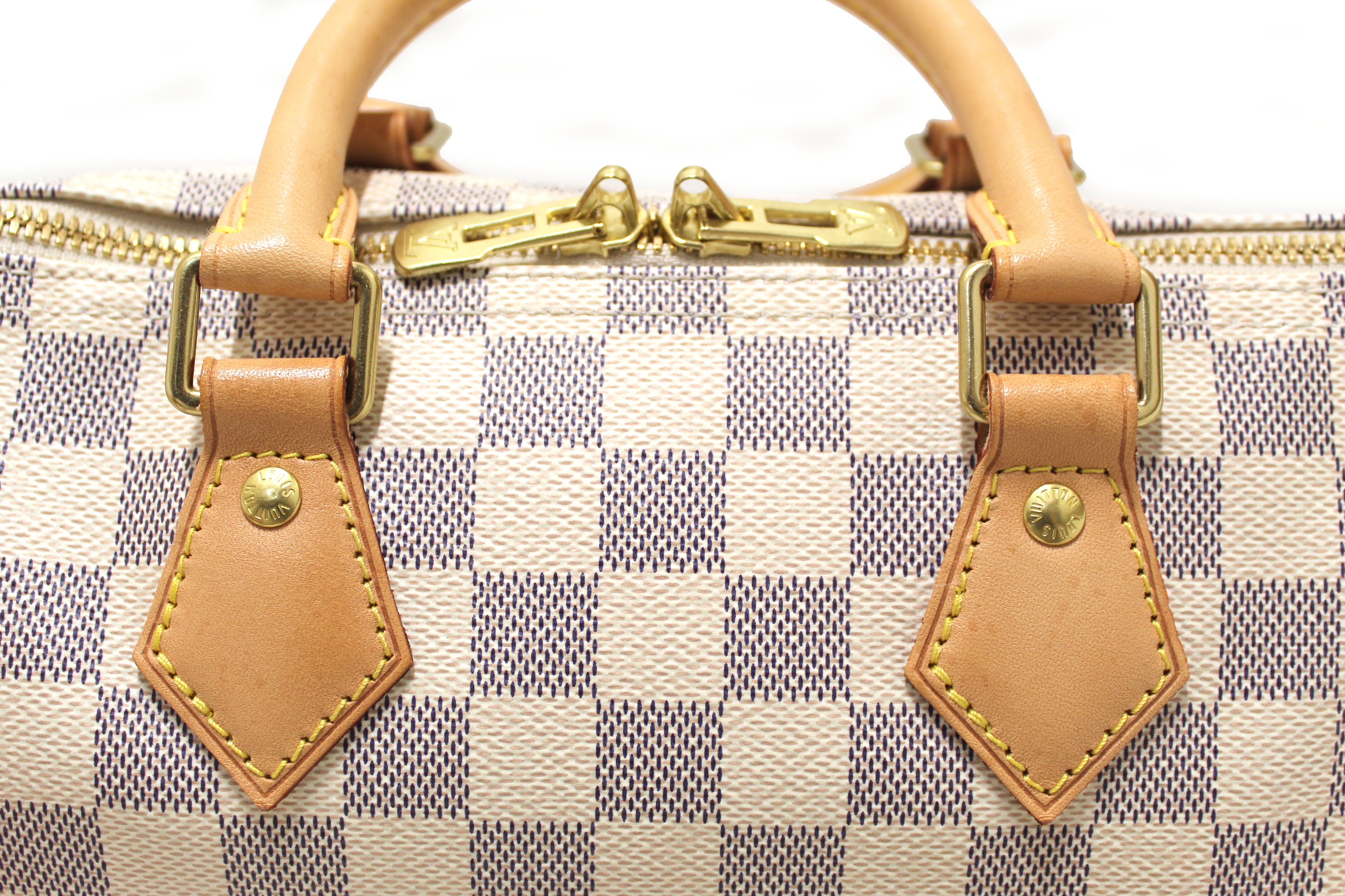 LOUIS VUITTON Speedy Bandouliere 25 Damier Ebene Bag with Strap – Fashion  Reloved
