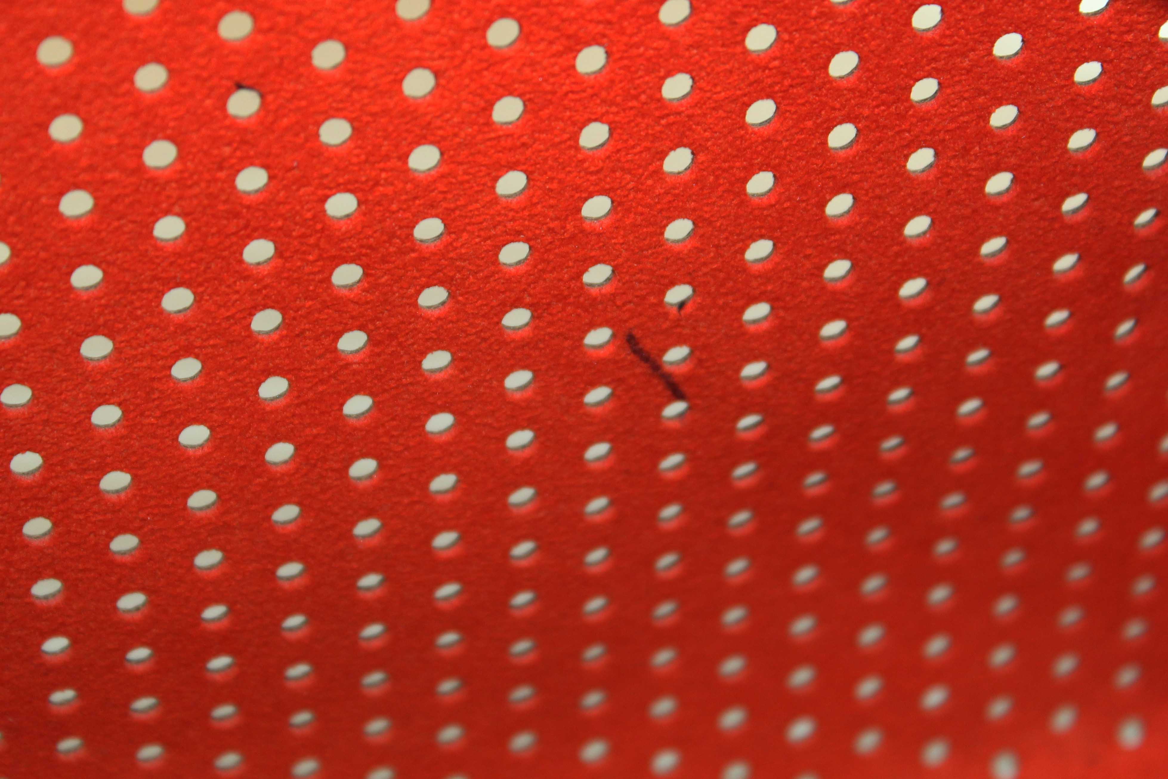 Authentic Louis Vuitton Limited Edition Orange Monogram Perforated Speedy 30 Handbag