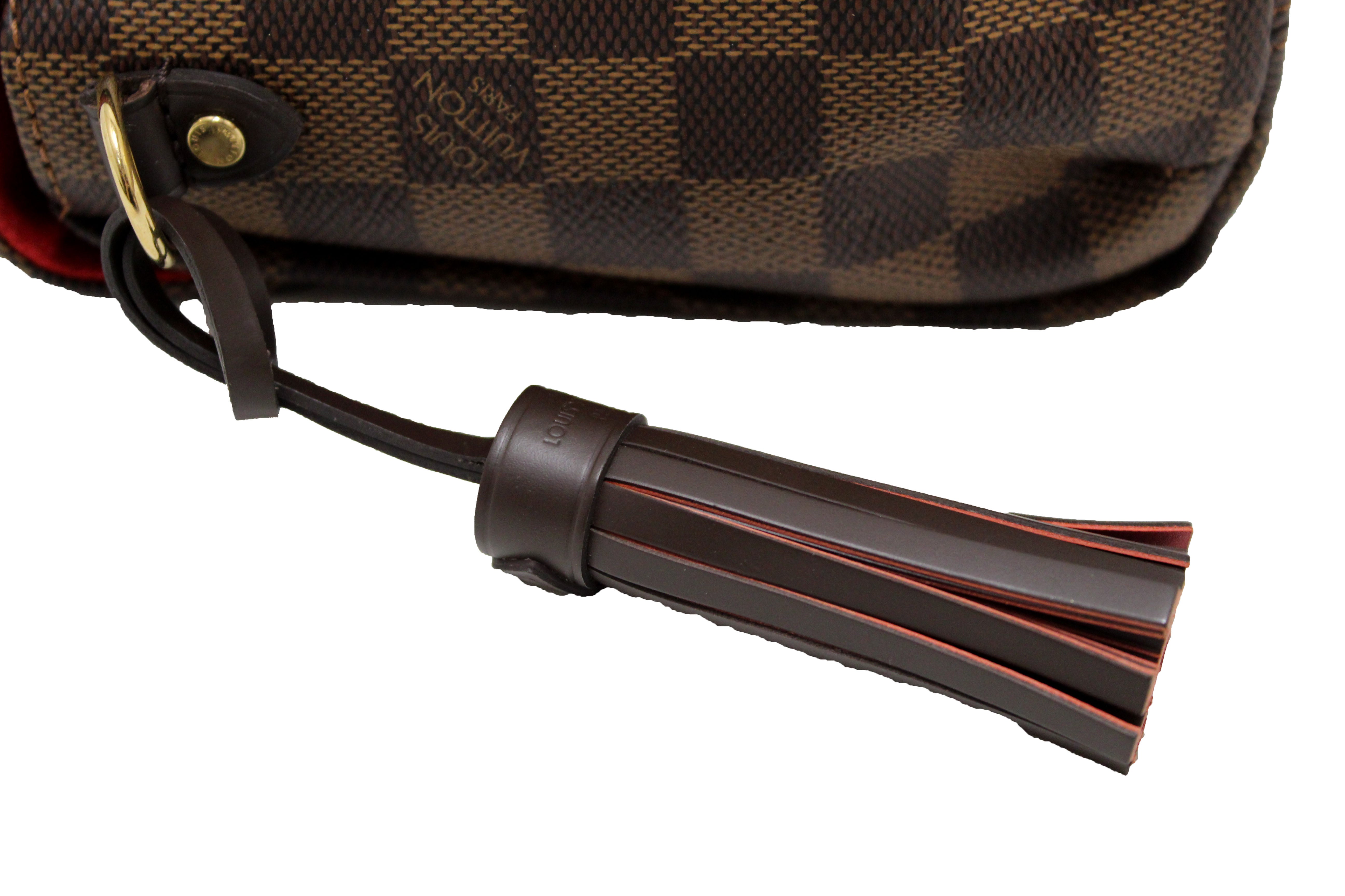 Authentic Louis Vuitton Damier Ebene Croisette Handbag/Messenger Bag