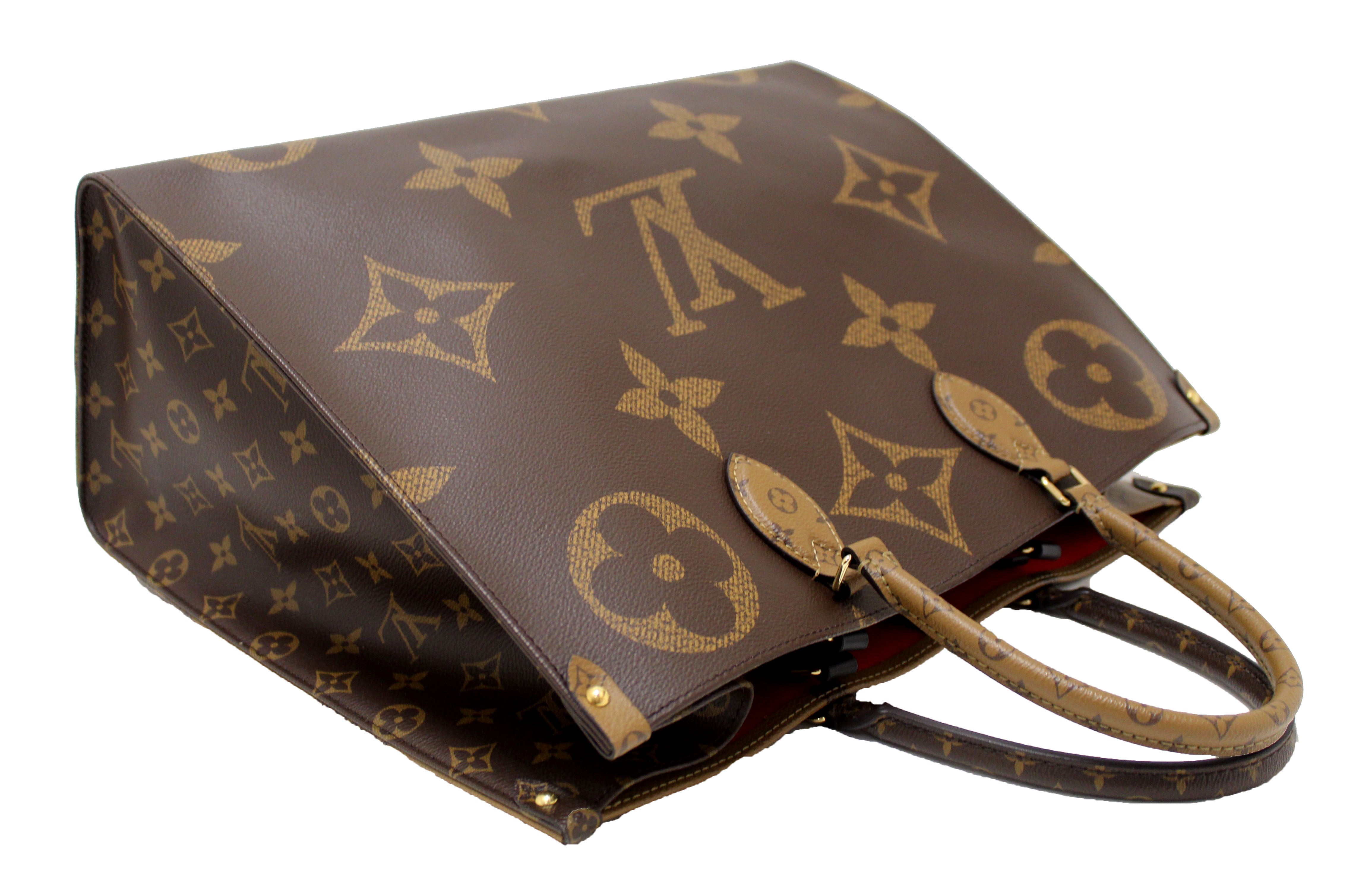 Authentic Louis Vuitton Monogram Giant OnTheGo GM Tote Bag