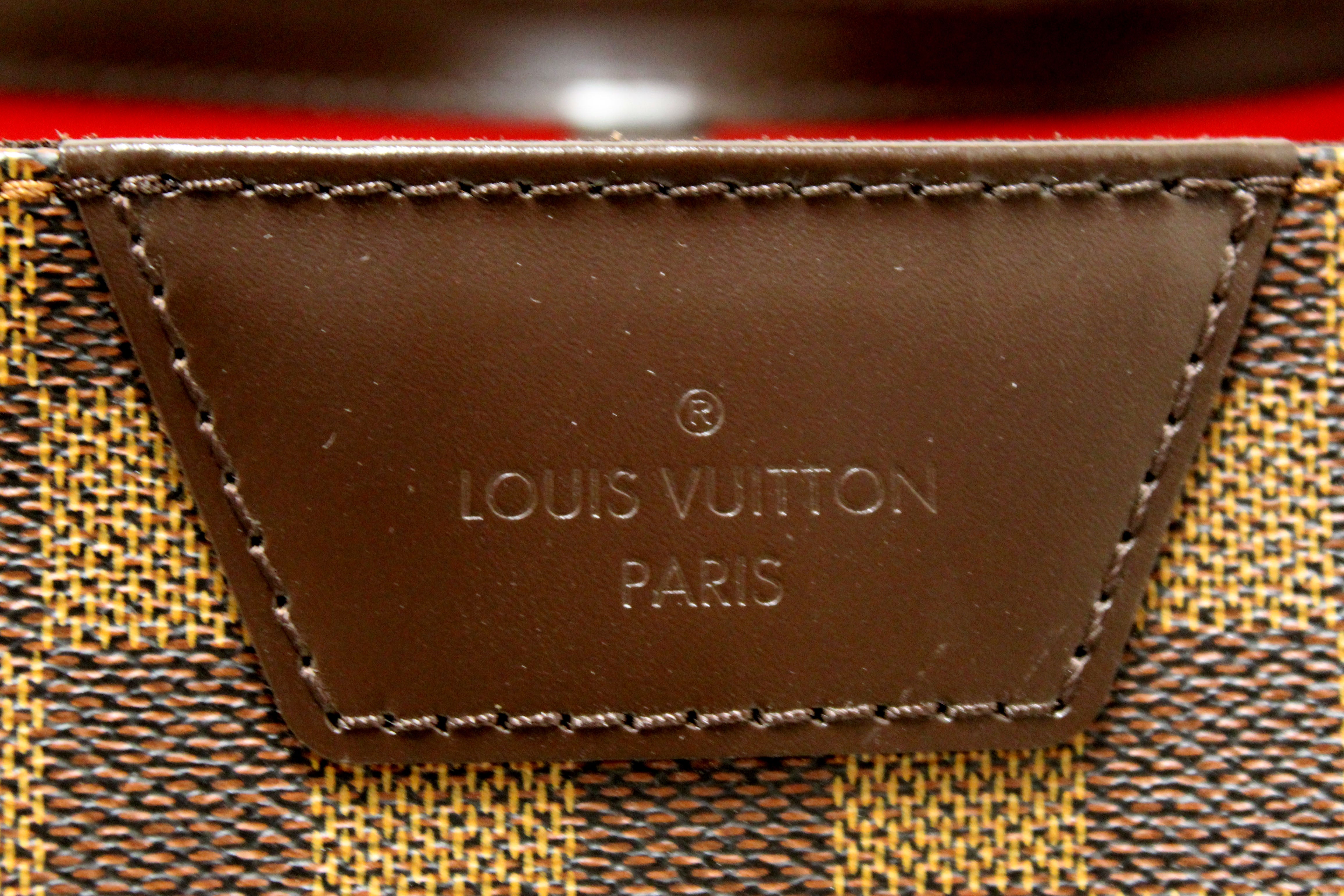 Louis Vuitton // 2012 Brown Damier Ebene Cabas Rivington Tote – VSP  Consignment