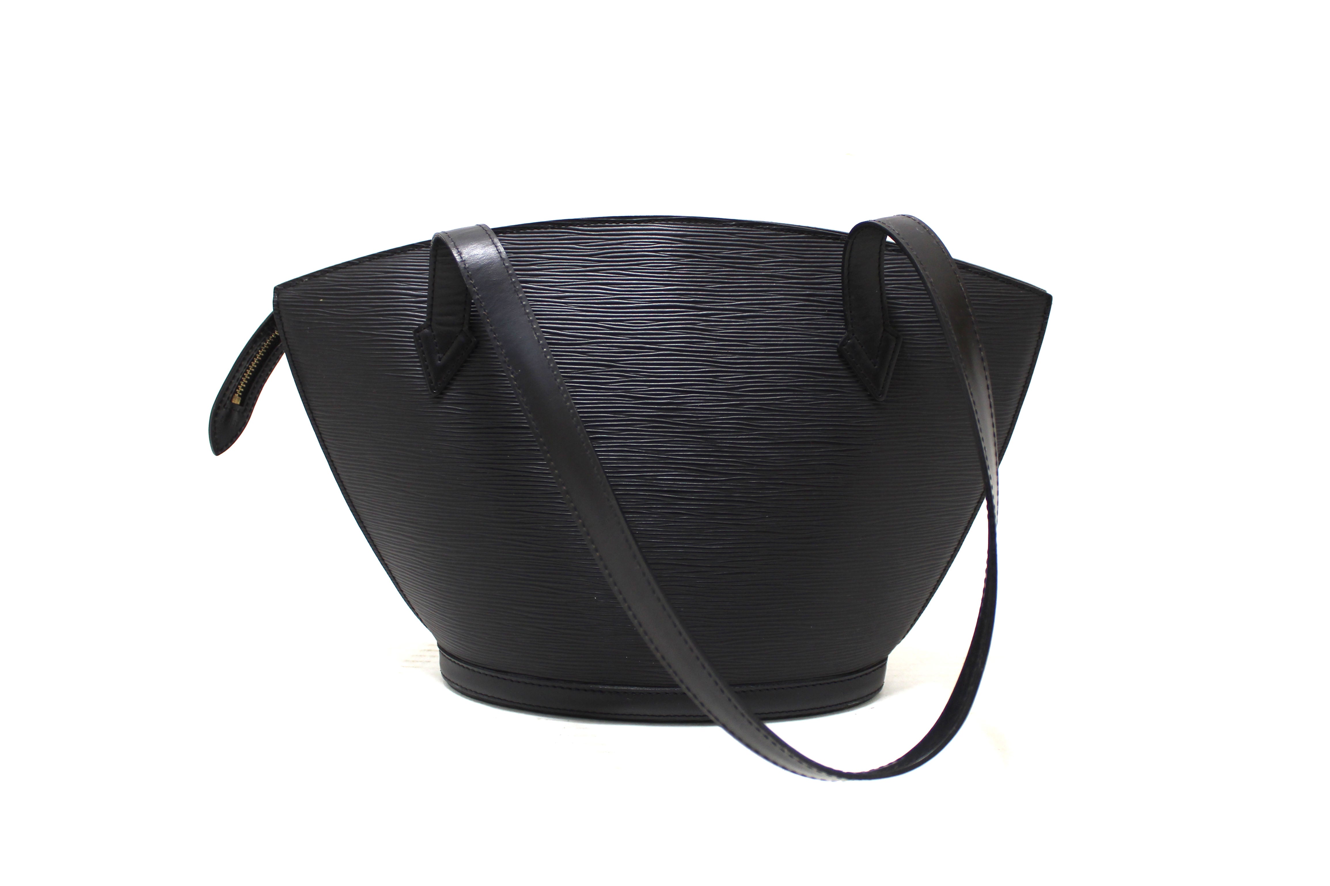 Authentic Louis Vuitton St Jacques Black PM Shoulder Bag