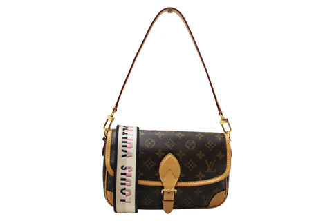 Authentic Louis Vuitton Classic Monogram Diana Shoulder Bag