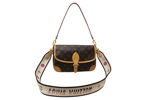 Authentic Louis Vuitton Classic Monogram Diana Shoulder Bag