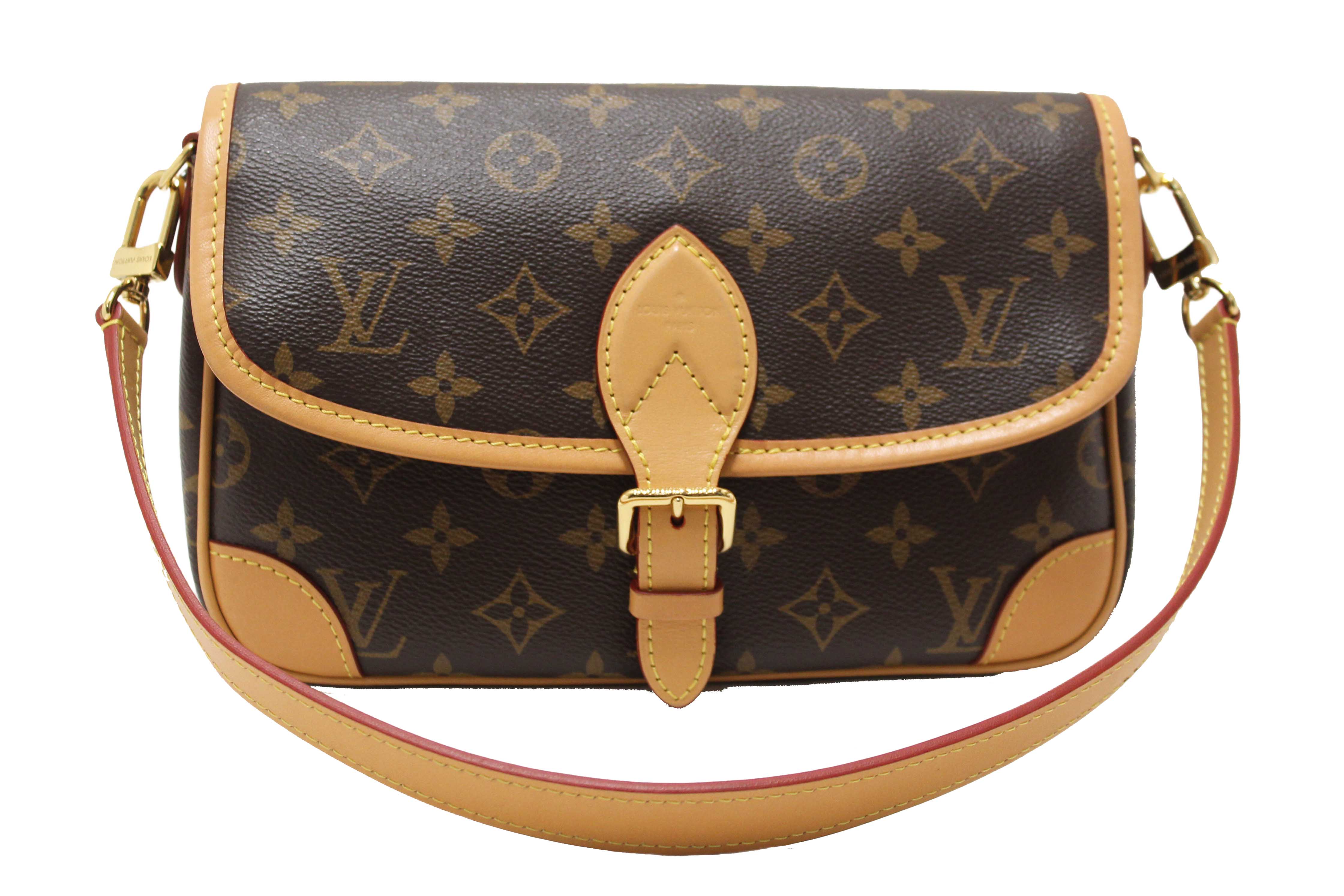 Authentic Louis Vuitton Classic Monogram Diana Shoulder Bag