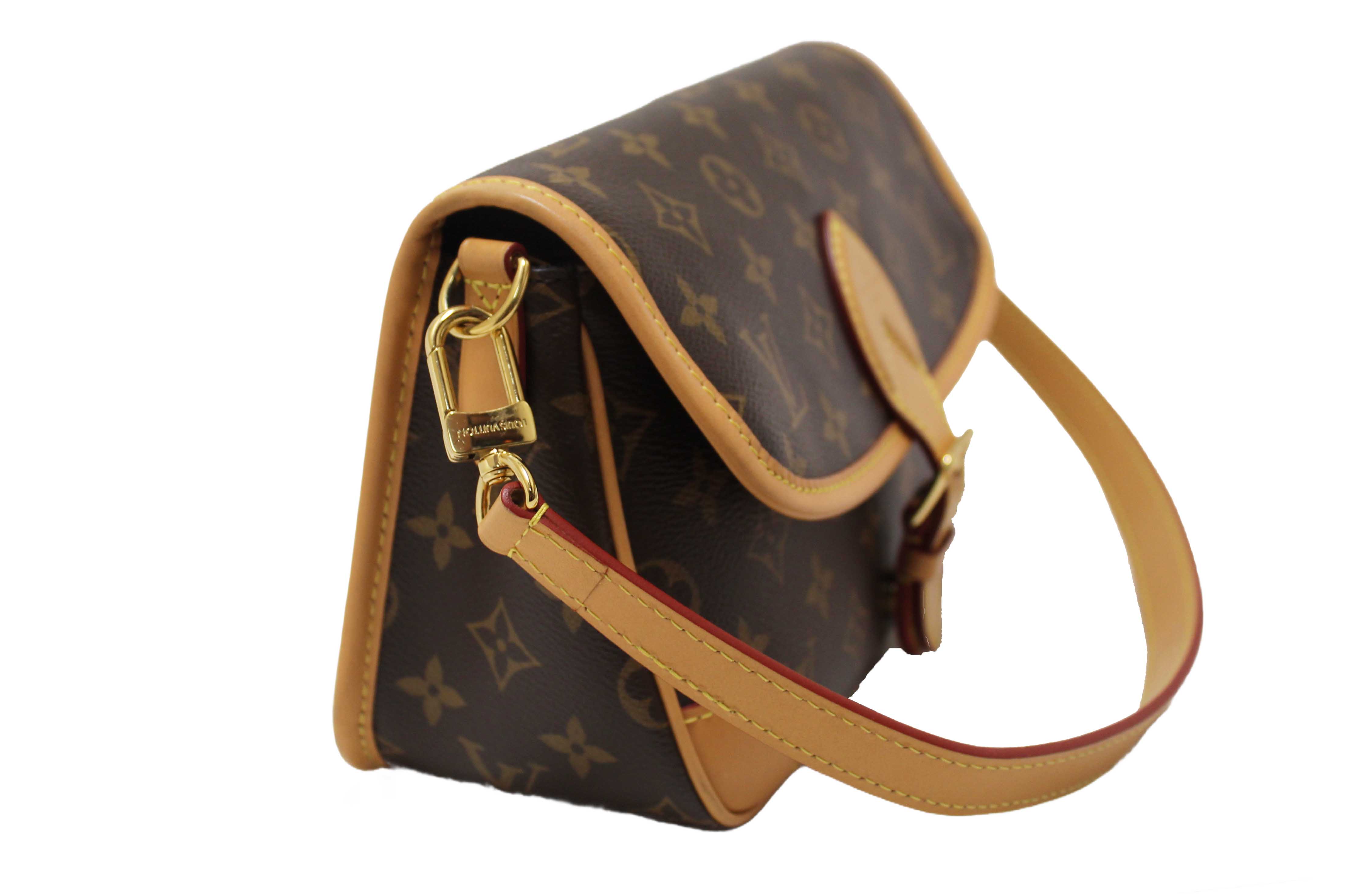 Authentic Louis Vuitton Classic Monogram Diana Shoulder Bag