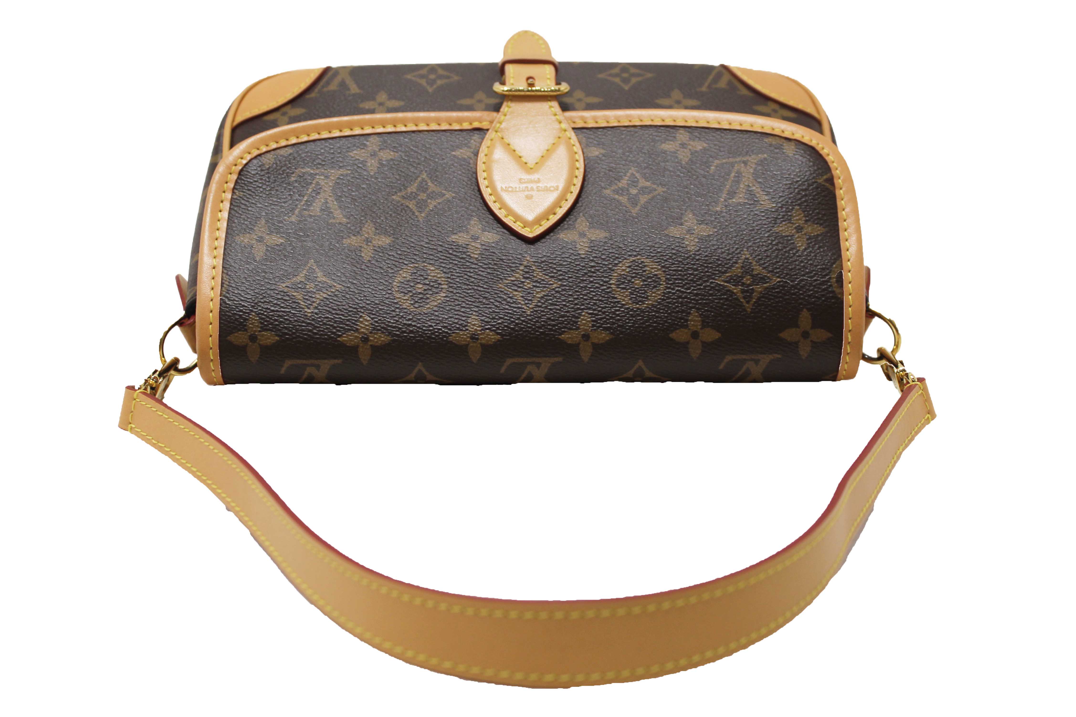 Authentic Louis Vuitton Classic Monogram Diana Shoulder Bag