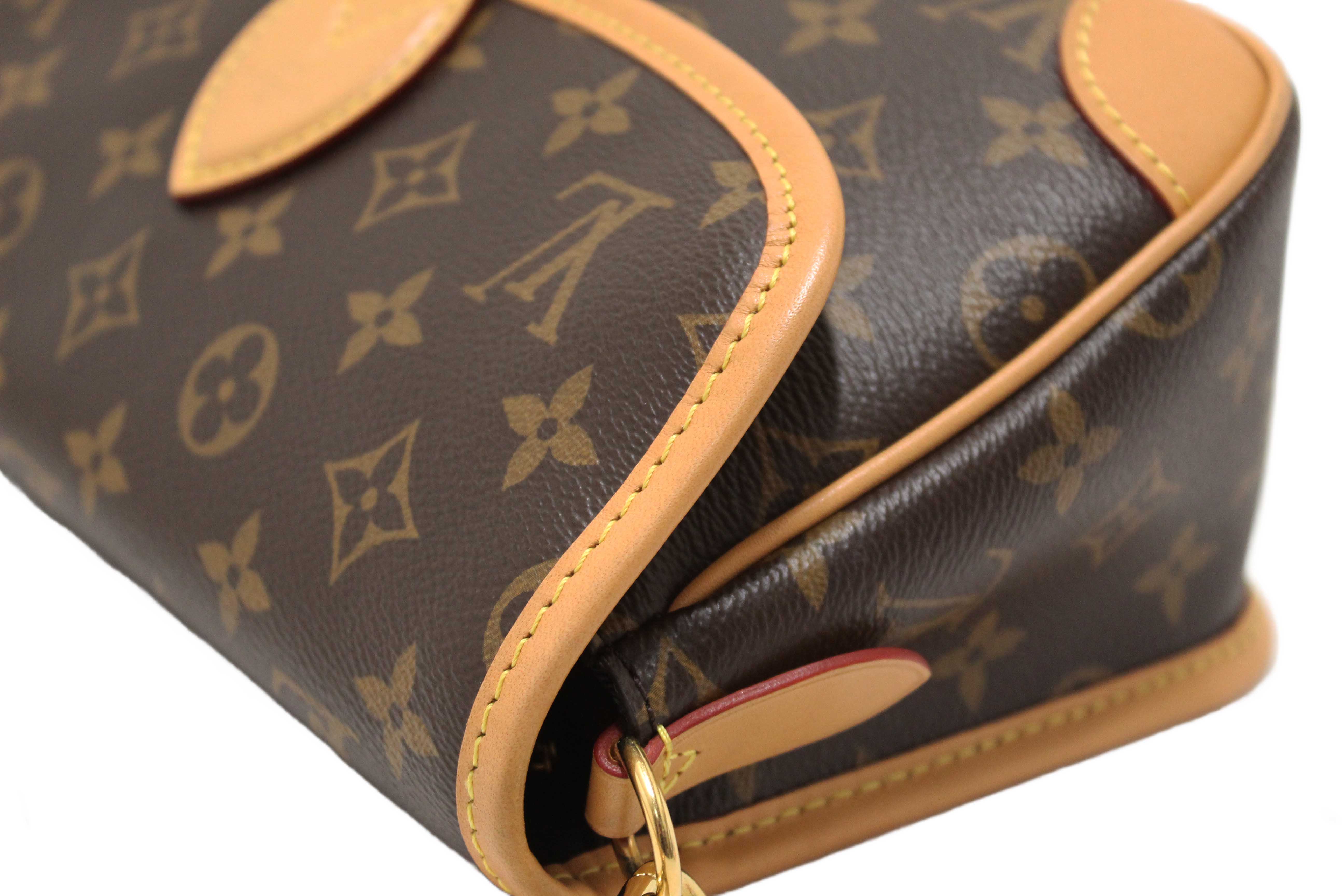 Authentic Louis Vuitton Classic Monogram Diana Shoulder Bag