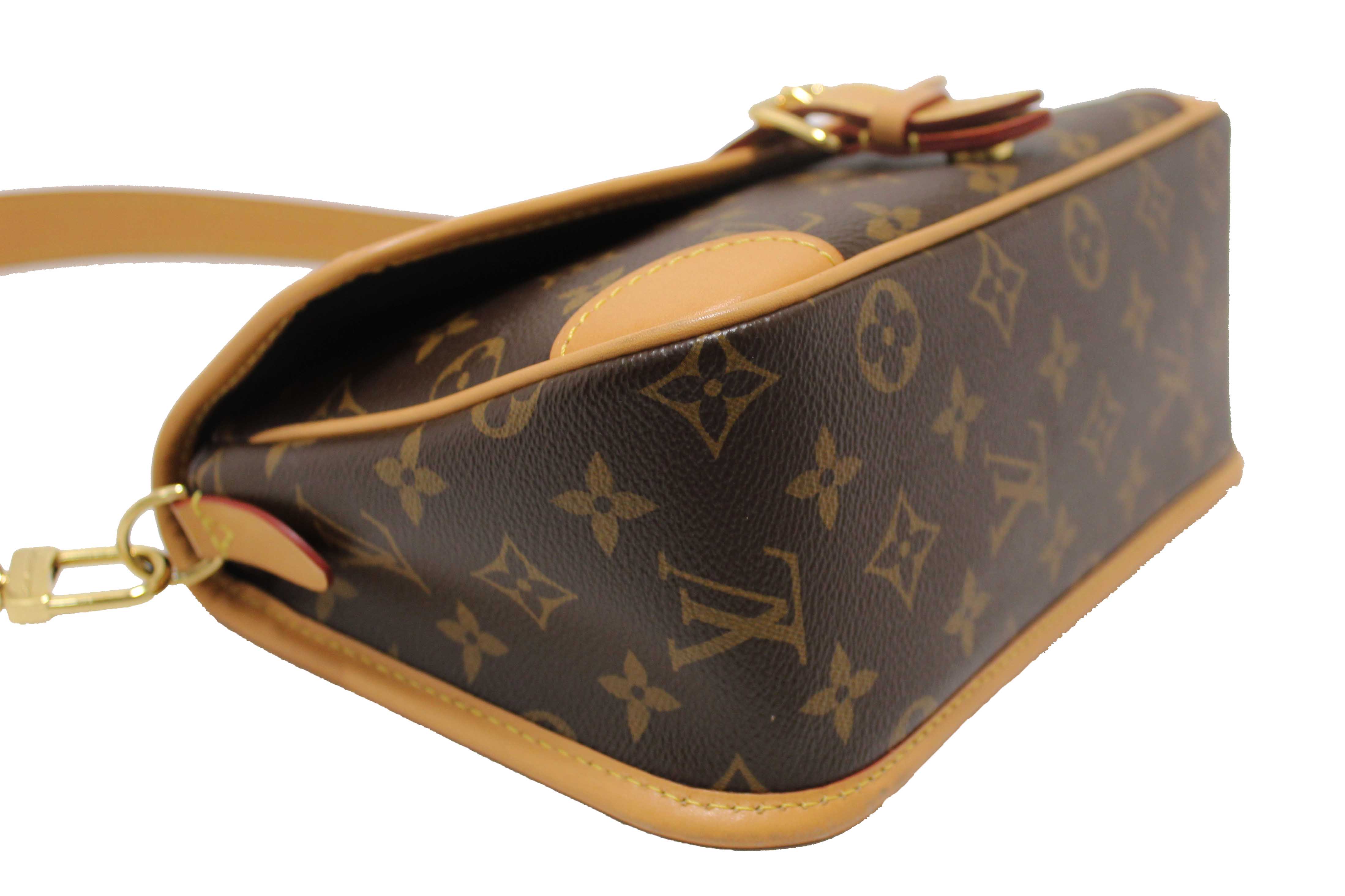 Authentic Louis Vuitton Classic Monogram Diana Shoulder Bag