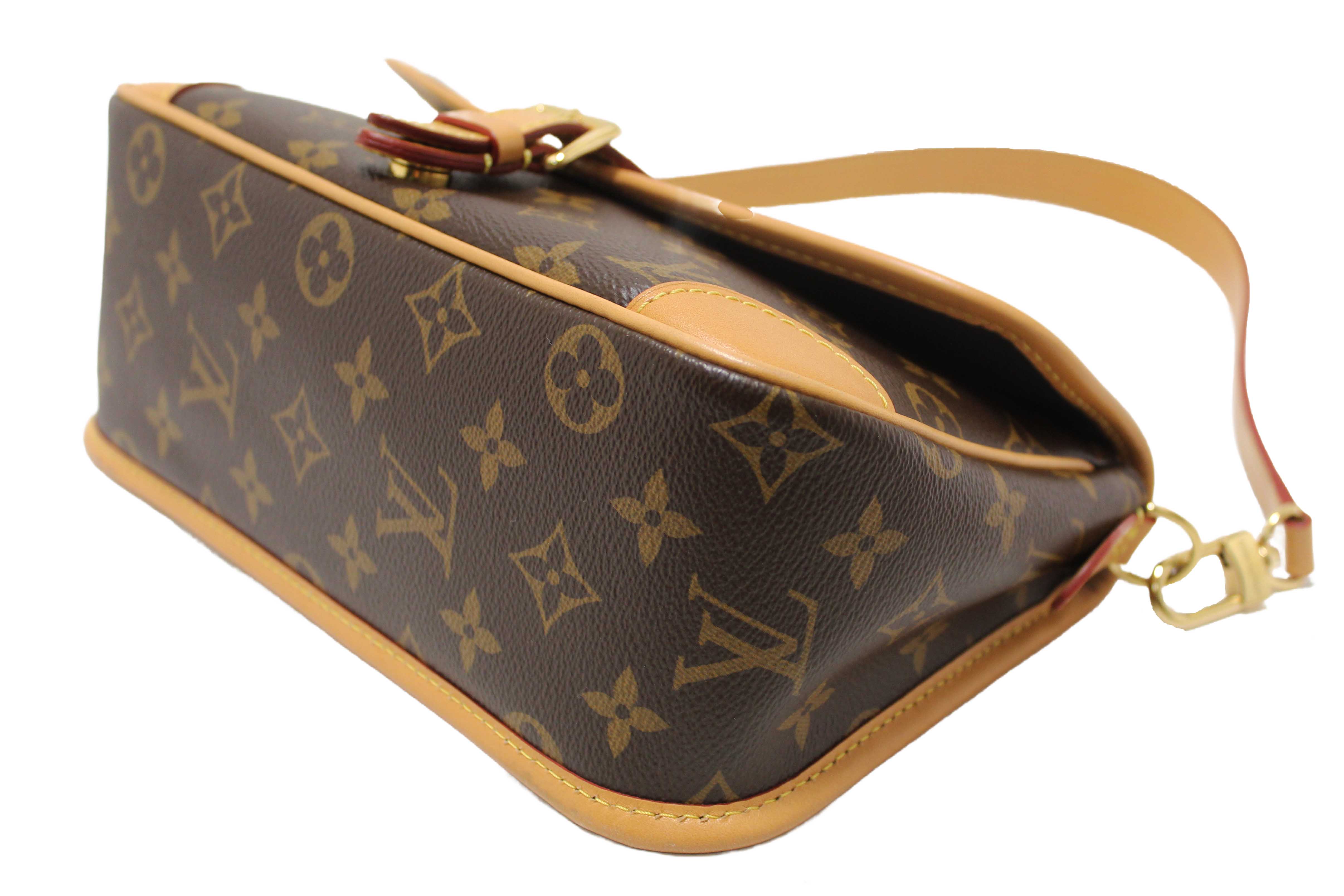 Authentic Louis Vuitton Classic Monogram Diana Shoulder Bag