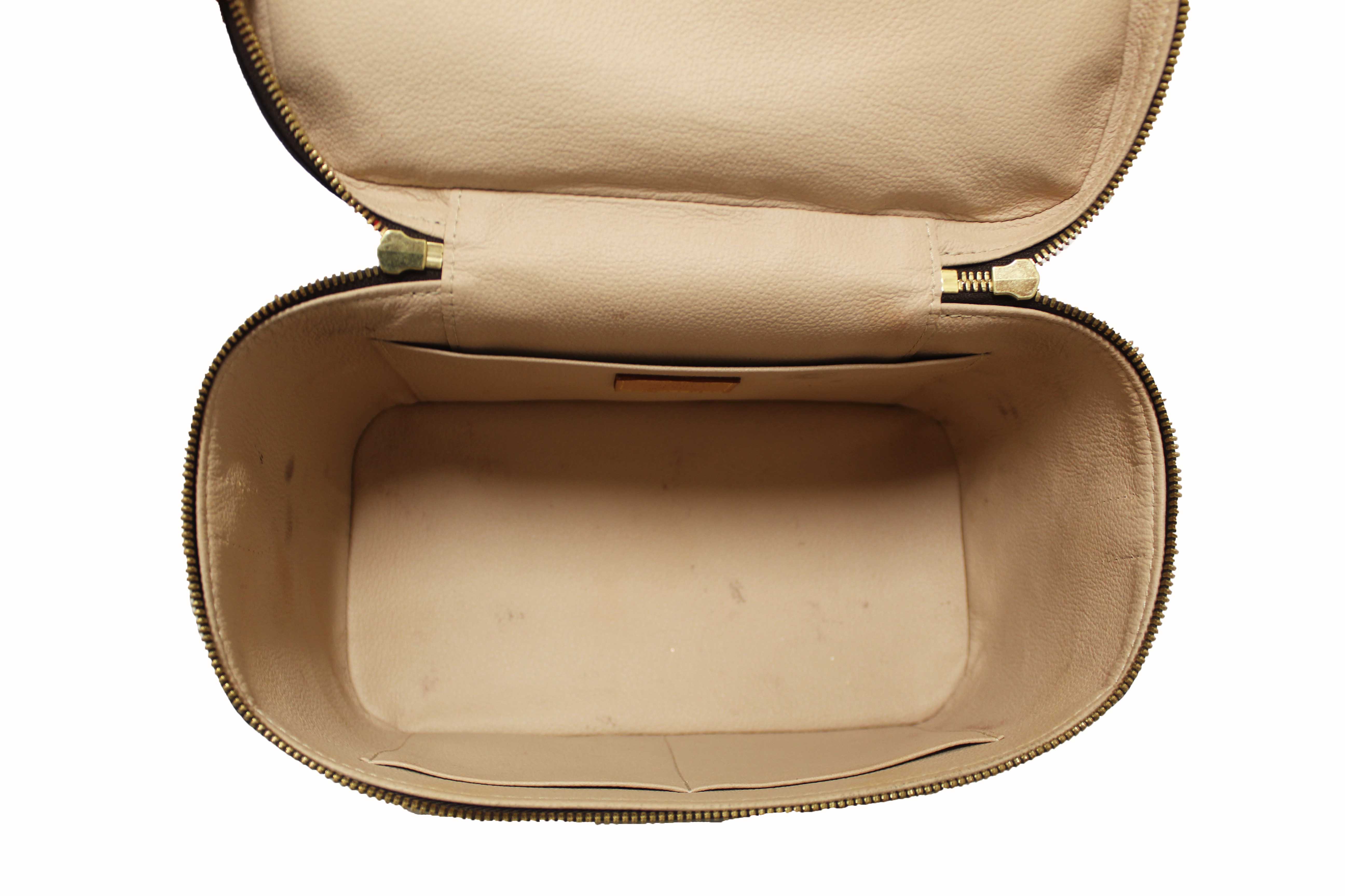Authentic Louis Vuitton Classic Monogram Nice BB Vanity Beauty Case