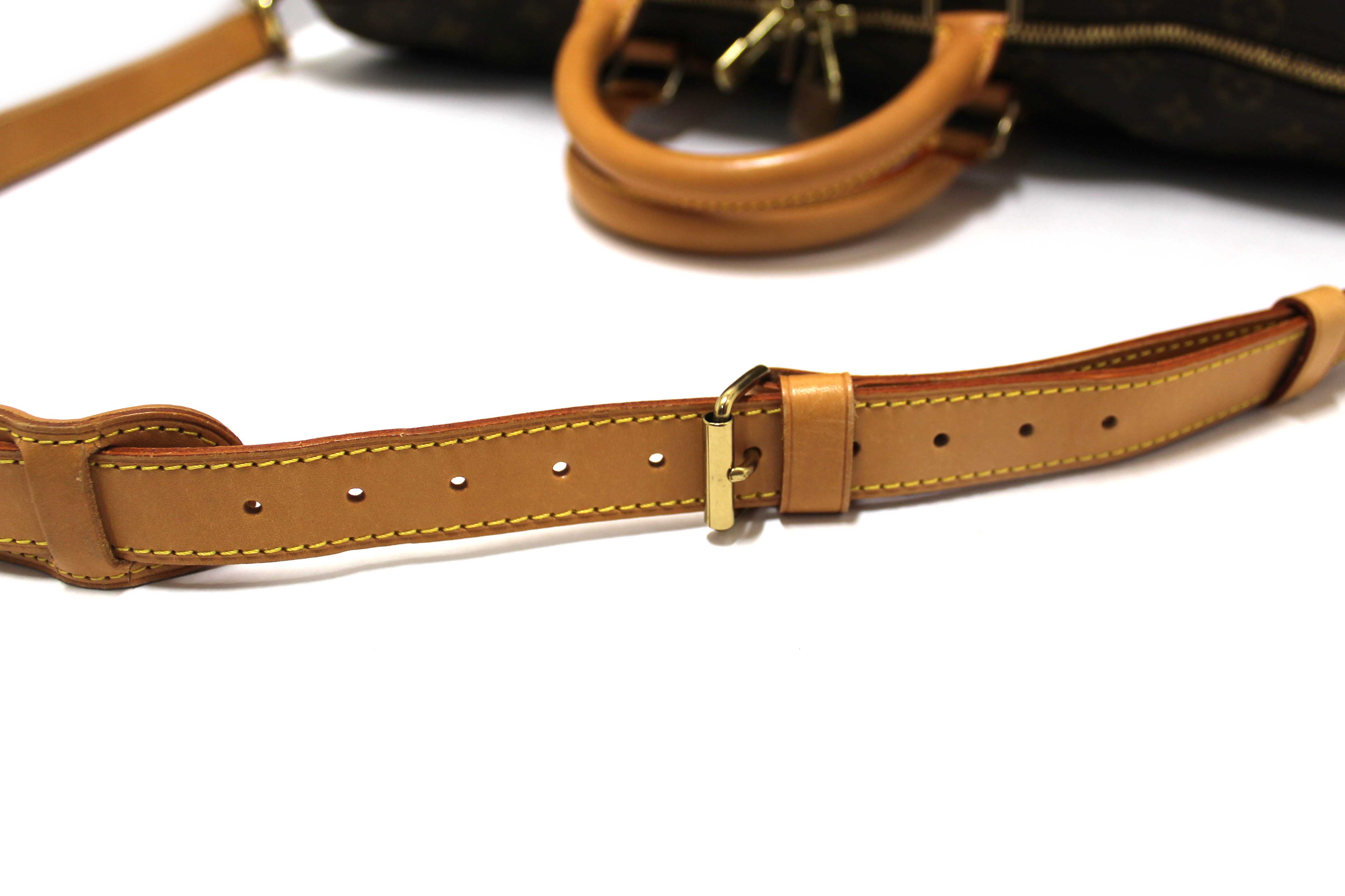 Authentic Louis Vuitton Classic Monogram Keepall 50 Travel Bag