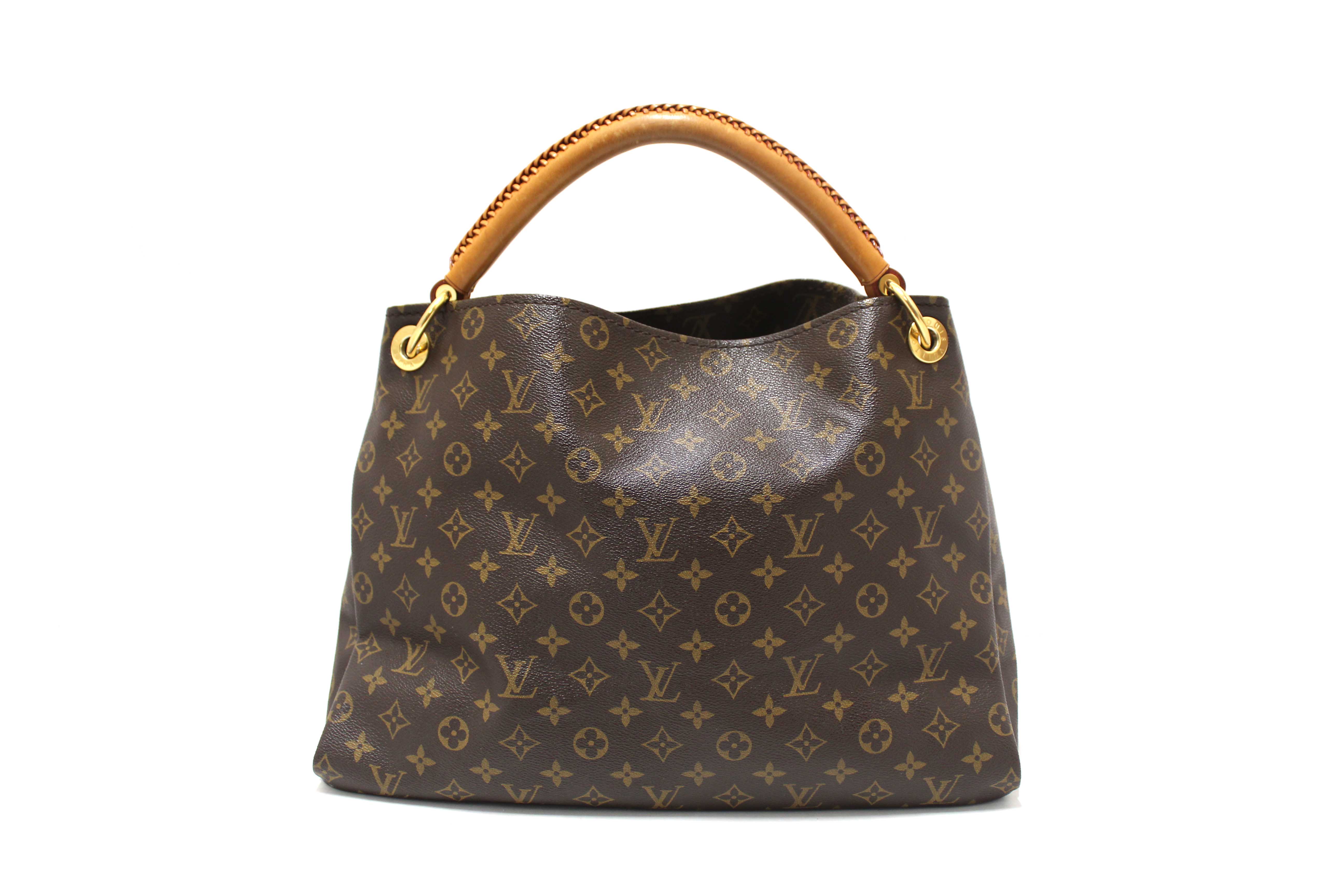 Authentic Louis Vuitton Classic Monogram Canvas Artsy MM Shoulder Bag