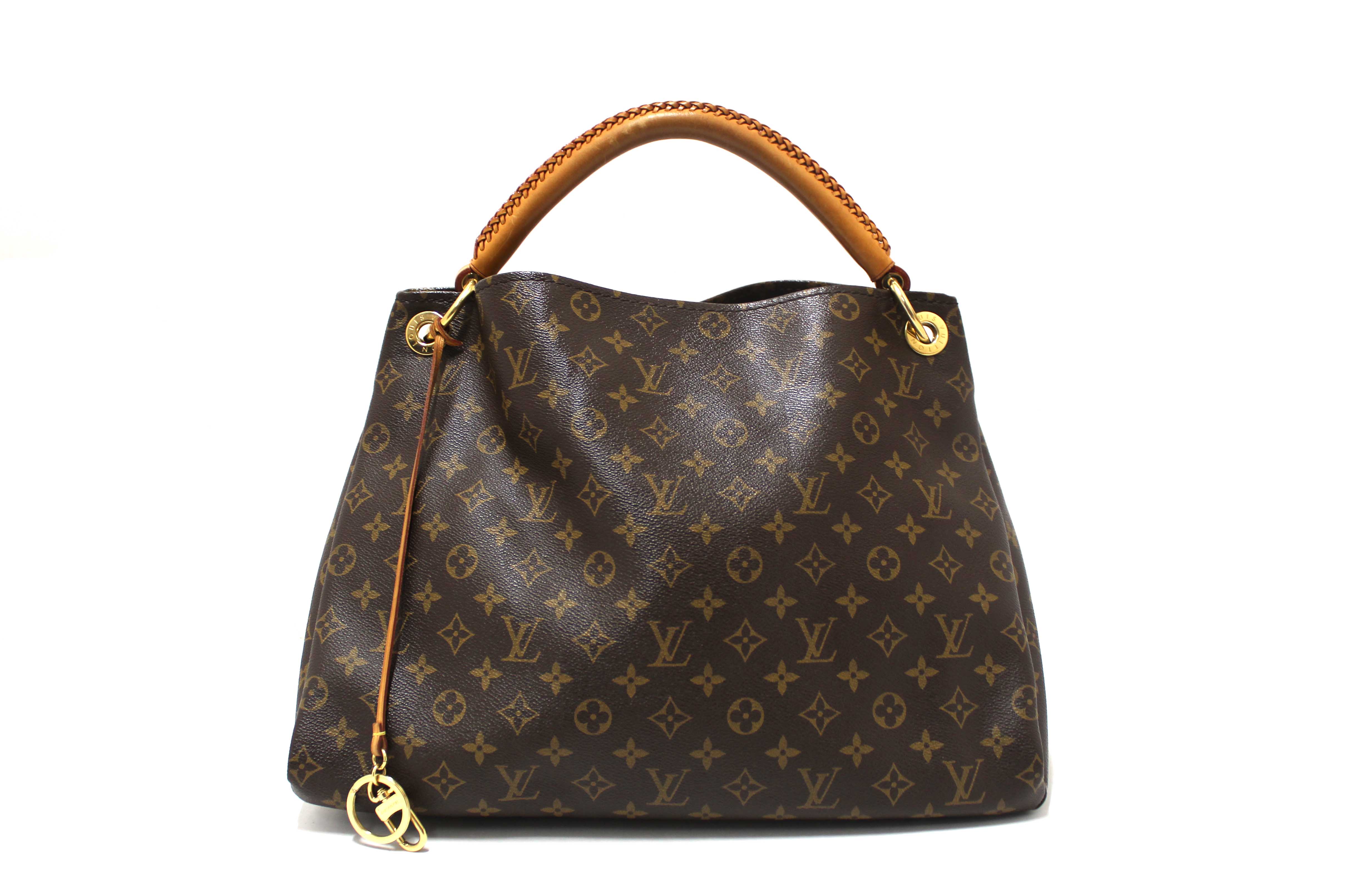 Authentic Louis Vuitton Classic Monogram Canvas Artsy MM Shoulder Bag
