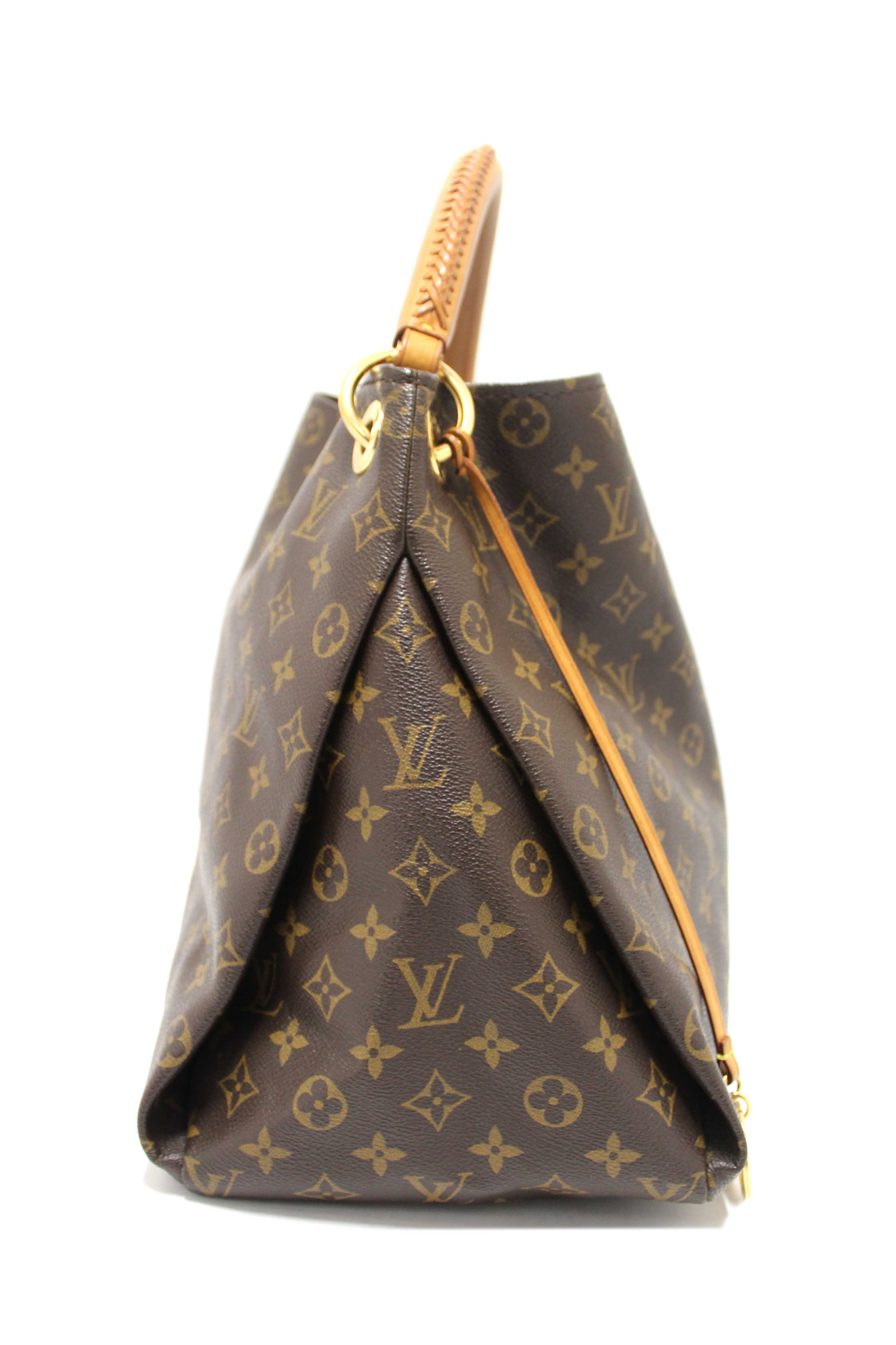 Authentic Louis Vuitton Classic Monogram Canvas Artsy MM Shoulder Bag