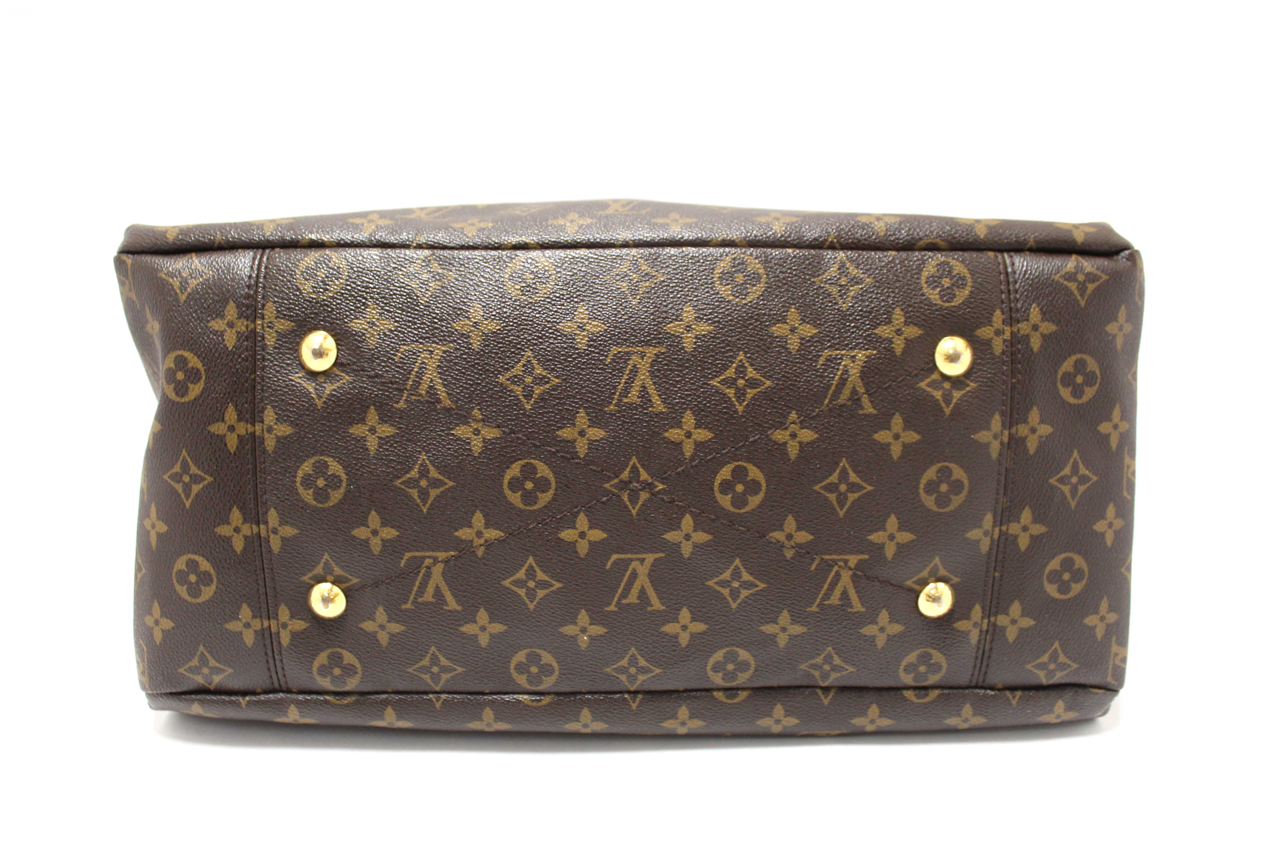 Authentic Louis Vuitton Classic Monogram Canvas Artsy MM Shoulder Bag