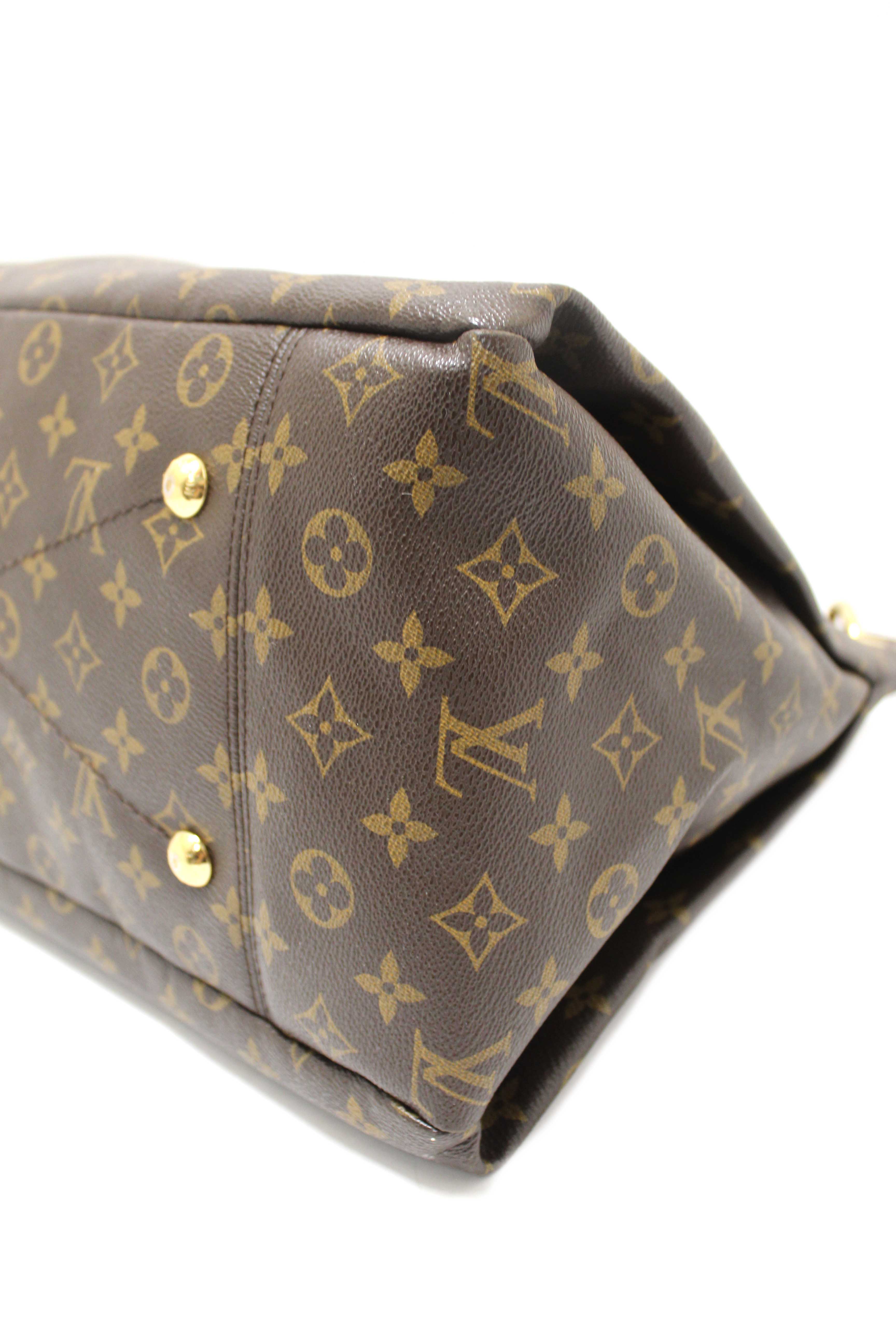 Authentic Louis Vuitton Classic Monogram Canvas Artsy MM Shoulder Bag