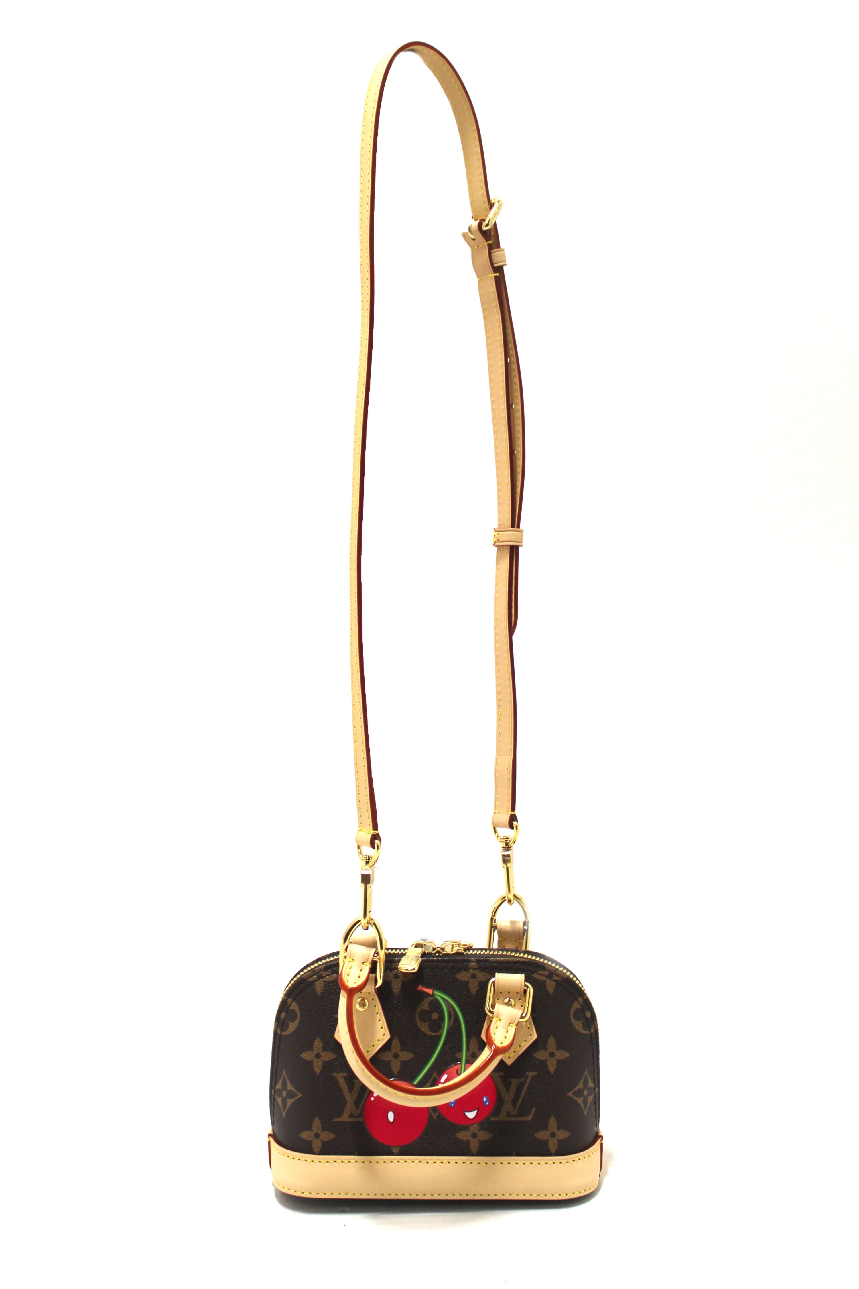 Authentic NEW Louis Vuitton LV x TM Cerise Nano Alma Hand and Crossbody Bag