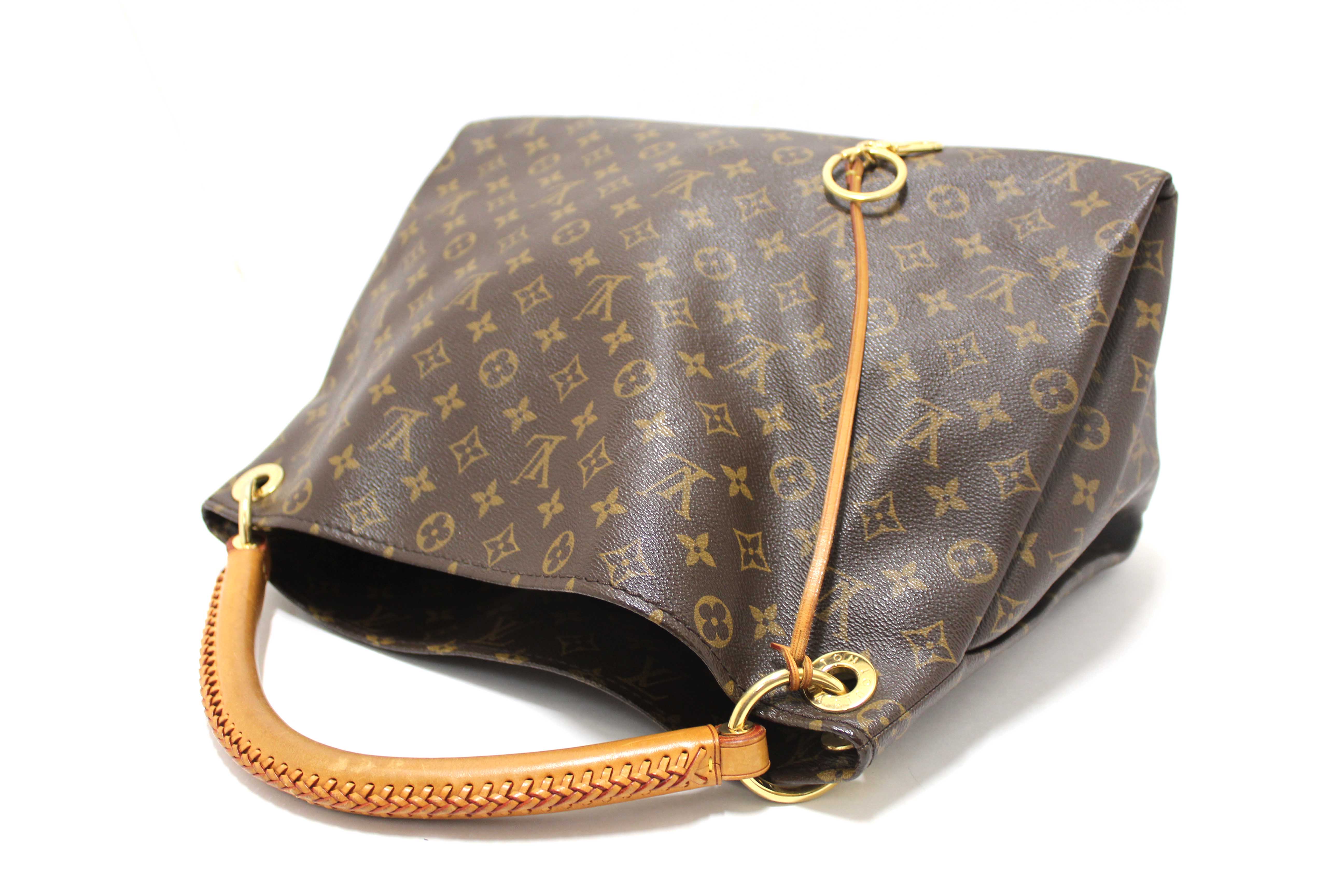 Authentic Louis Vuitton Classic Monogram Canvas Artsy MM Shoulder Bag