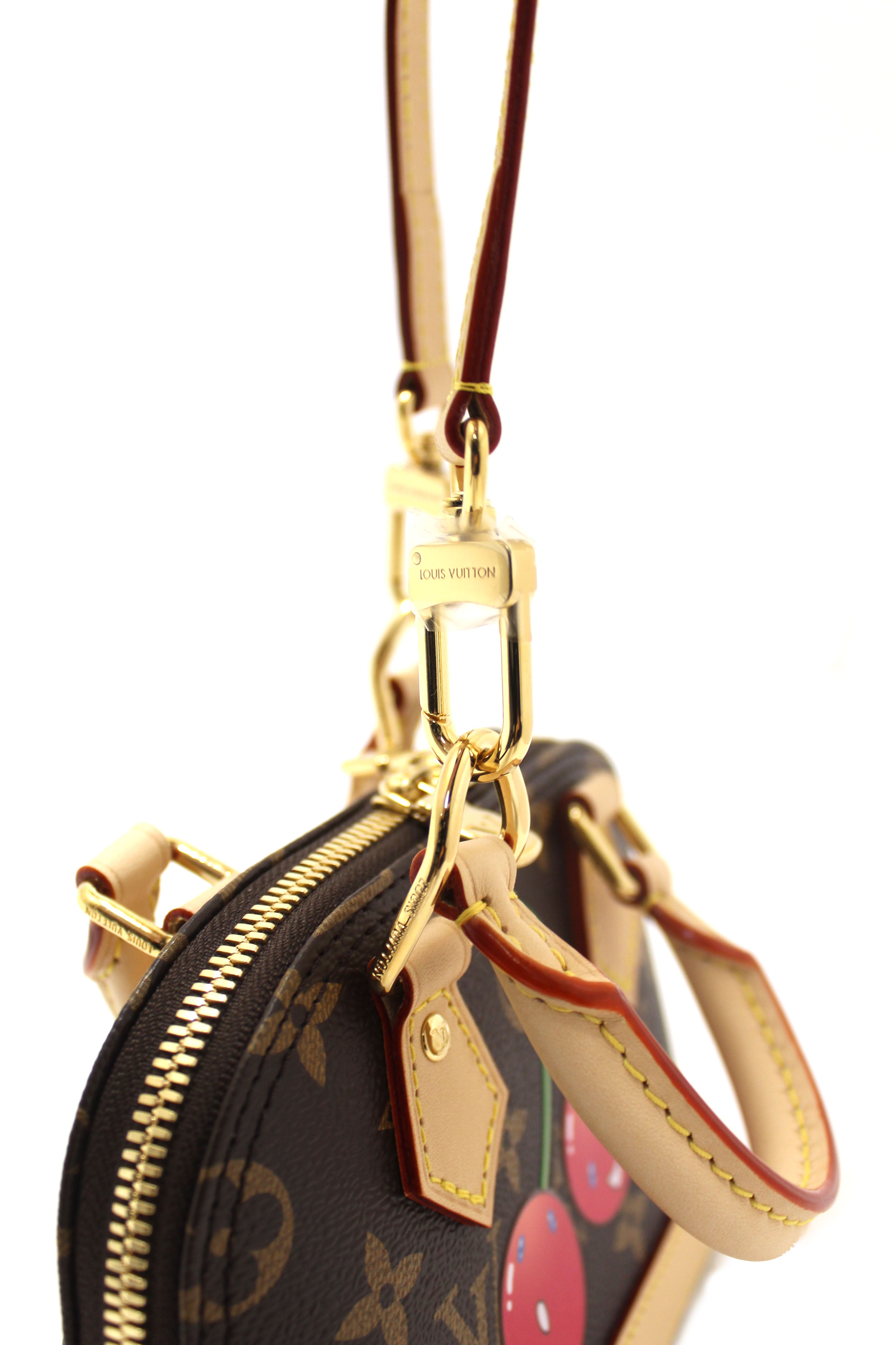 Authentic NEW Louis Vuitton LV x TM Cerise Nano Alma Hand and Crossbody Bag