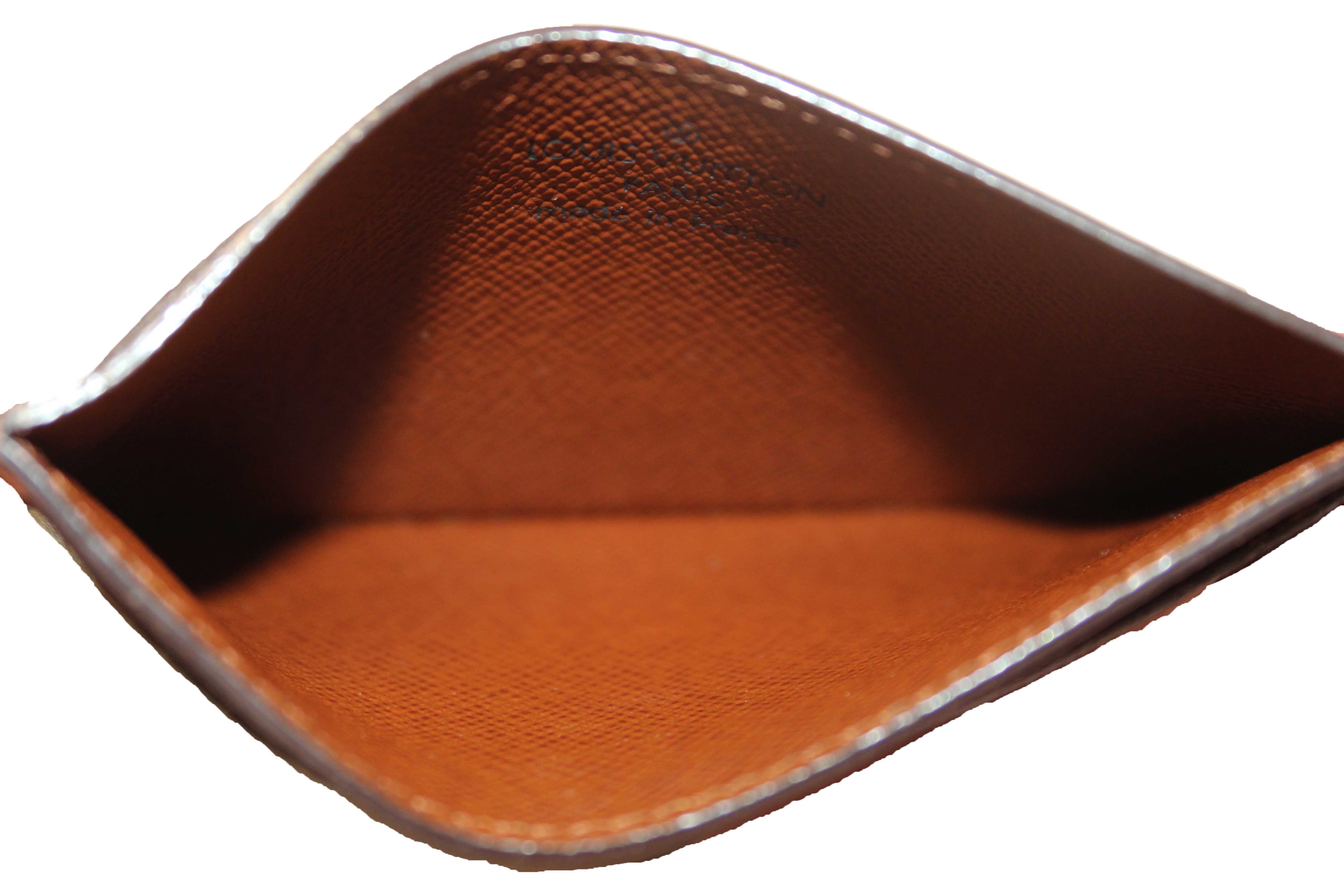 Authentic Louis Vuitton Classic Monogram Canvas Card Holder