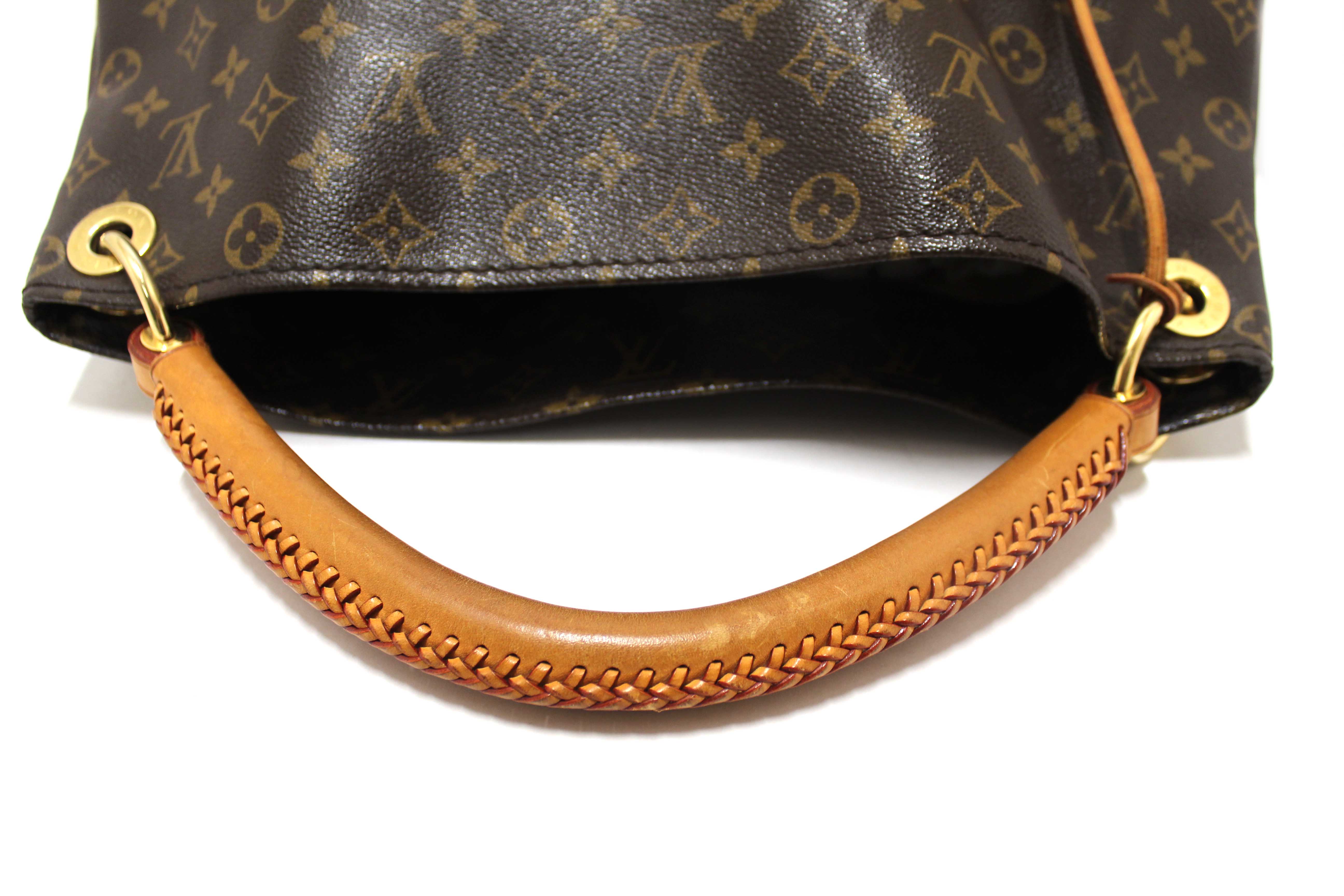 Authentic Louis Vuitton Classic Monogram Canvas Artsy MM Shoulder Bag