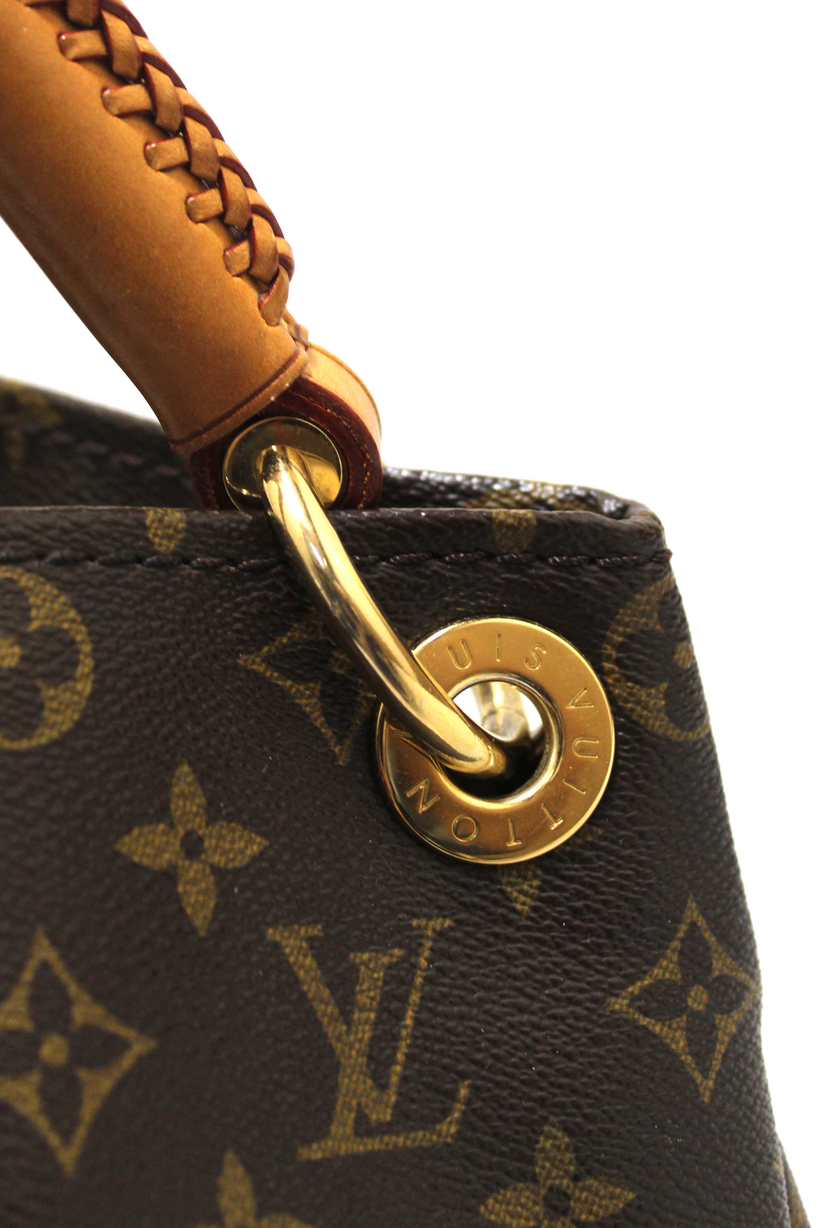 Authentic Louis Vuitton Classic Monogram Canvas Artsy MM Shoulder Bag