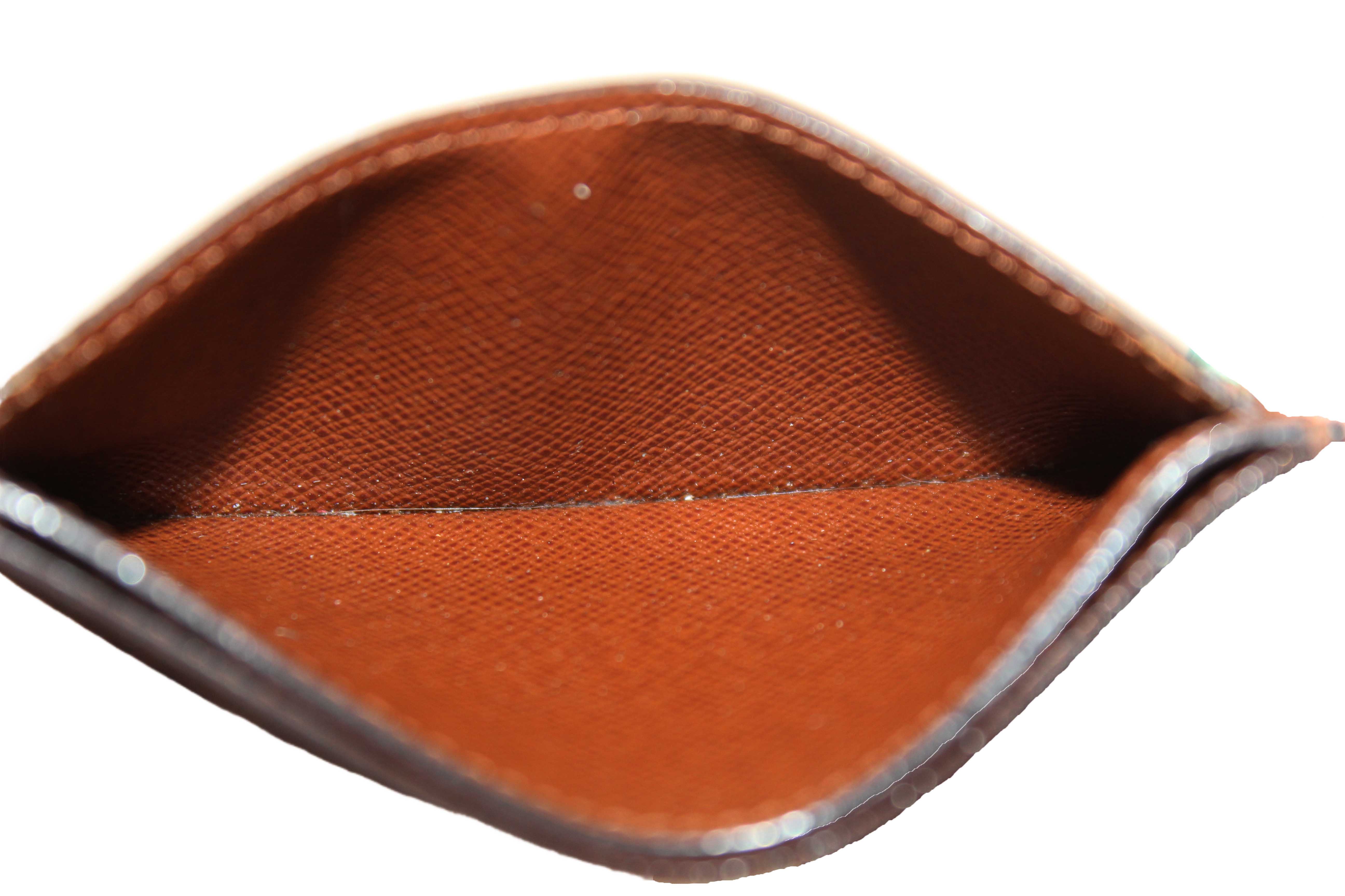 Authentic Louis Vuitton Classic Monogram Canvas Card Holder