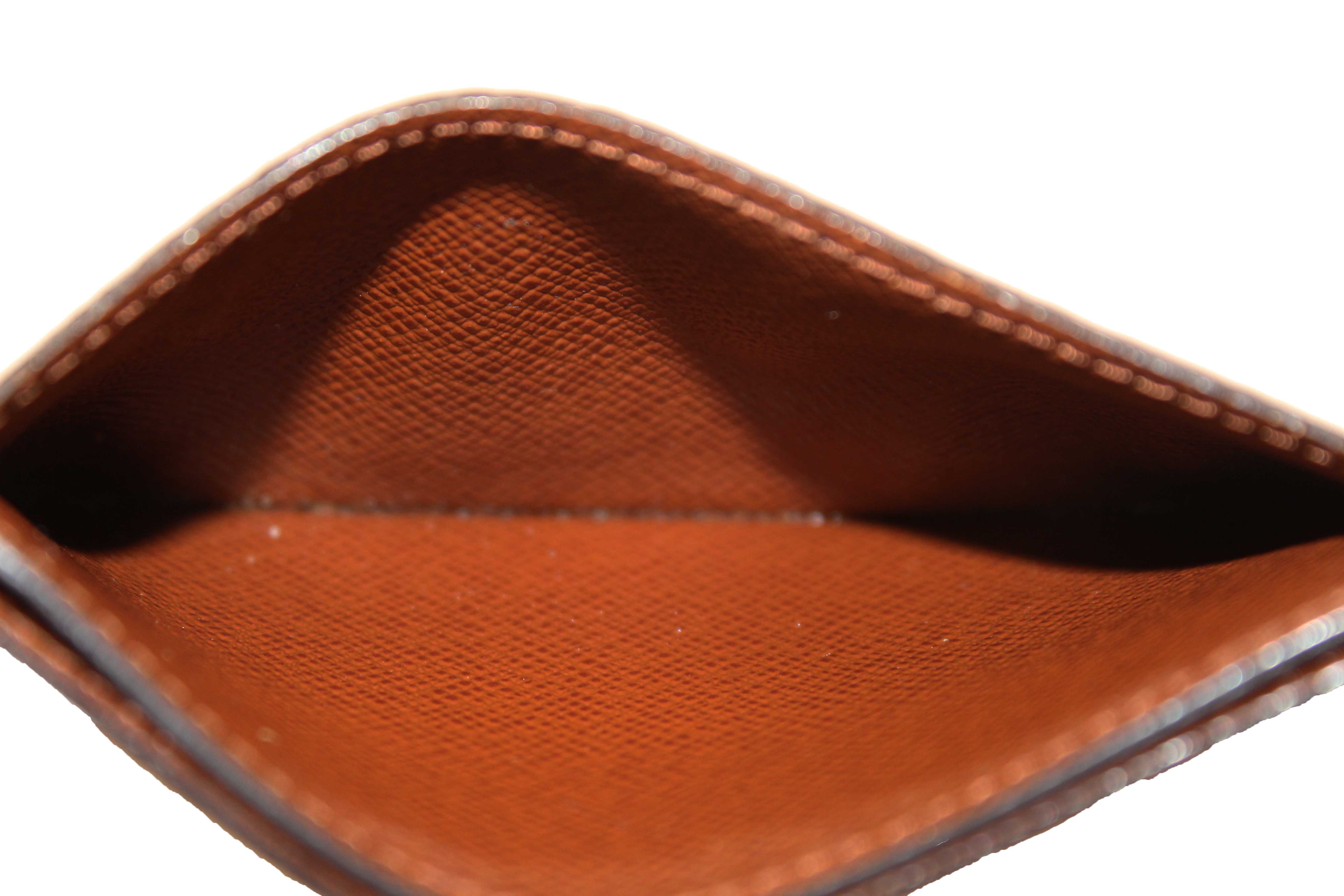 Authentic Louis Vuitton Classic Monogram Canvas Card Holder