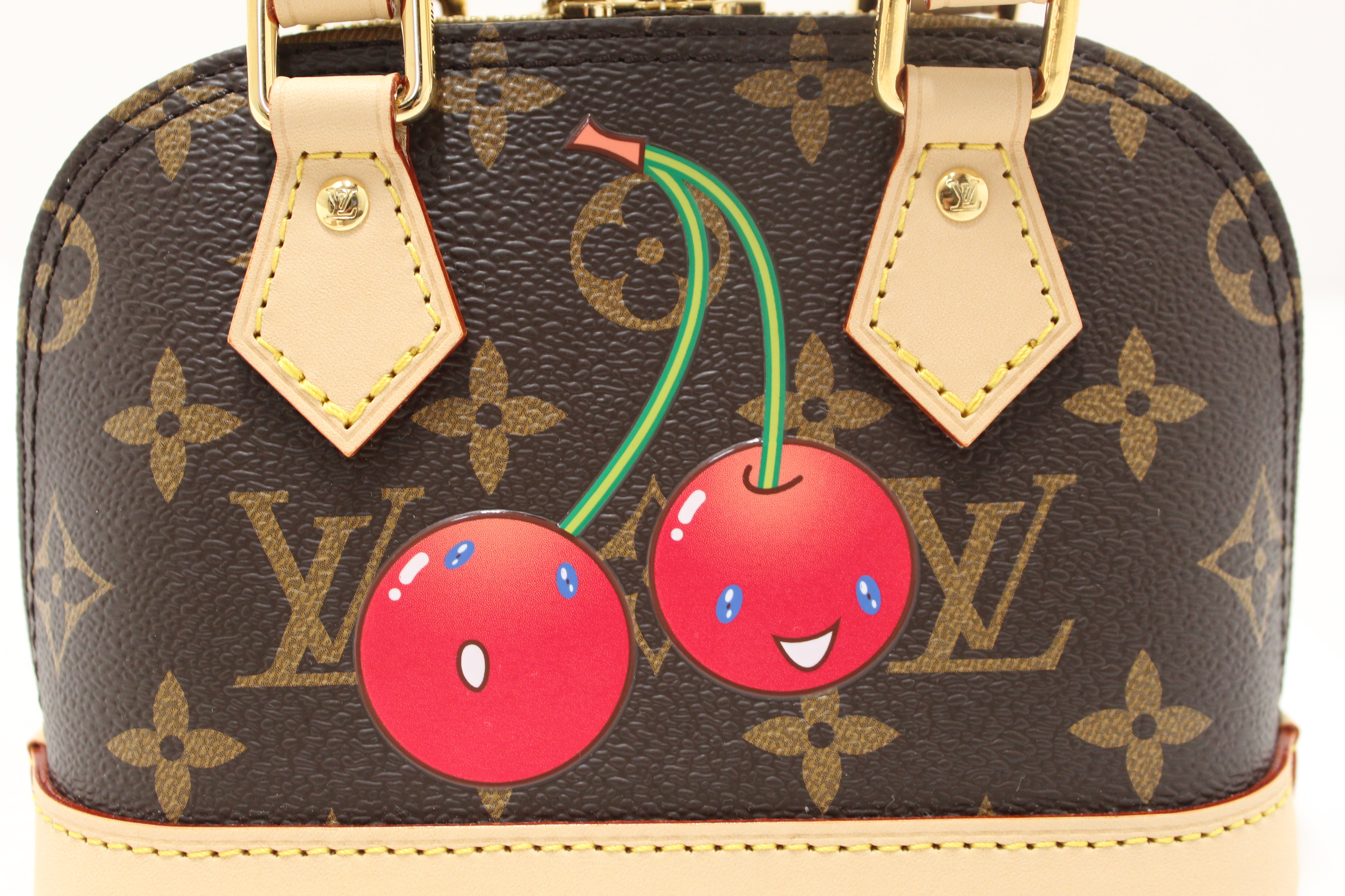 Authentic NEW Louis Vuitton LV x TM Cerise Nano Alma Hand and Crossbody Bag