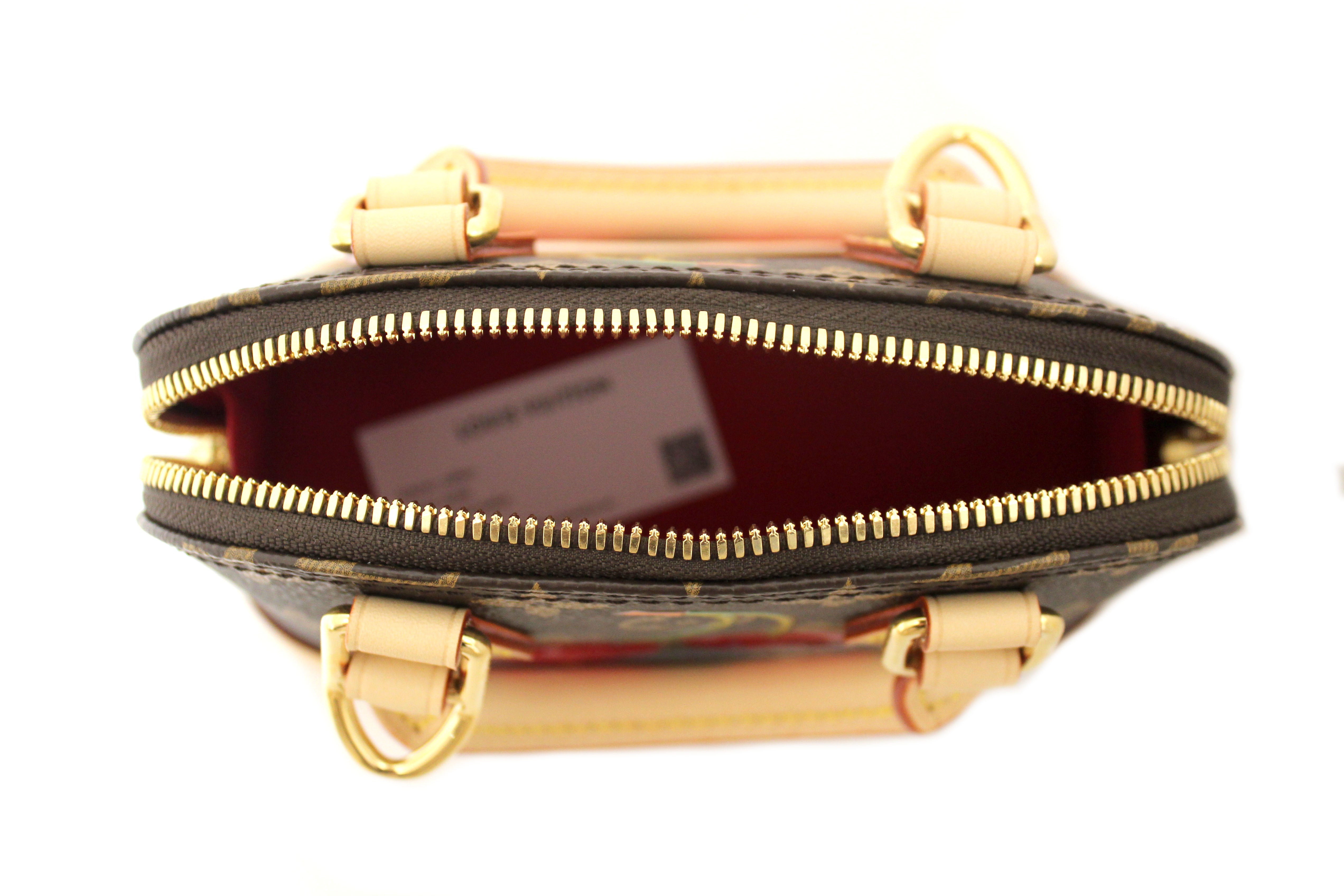 Authentic NEW Louis Vuitton LV x TM Cerise Nano Alma Hand and Crossbody Bag