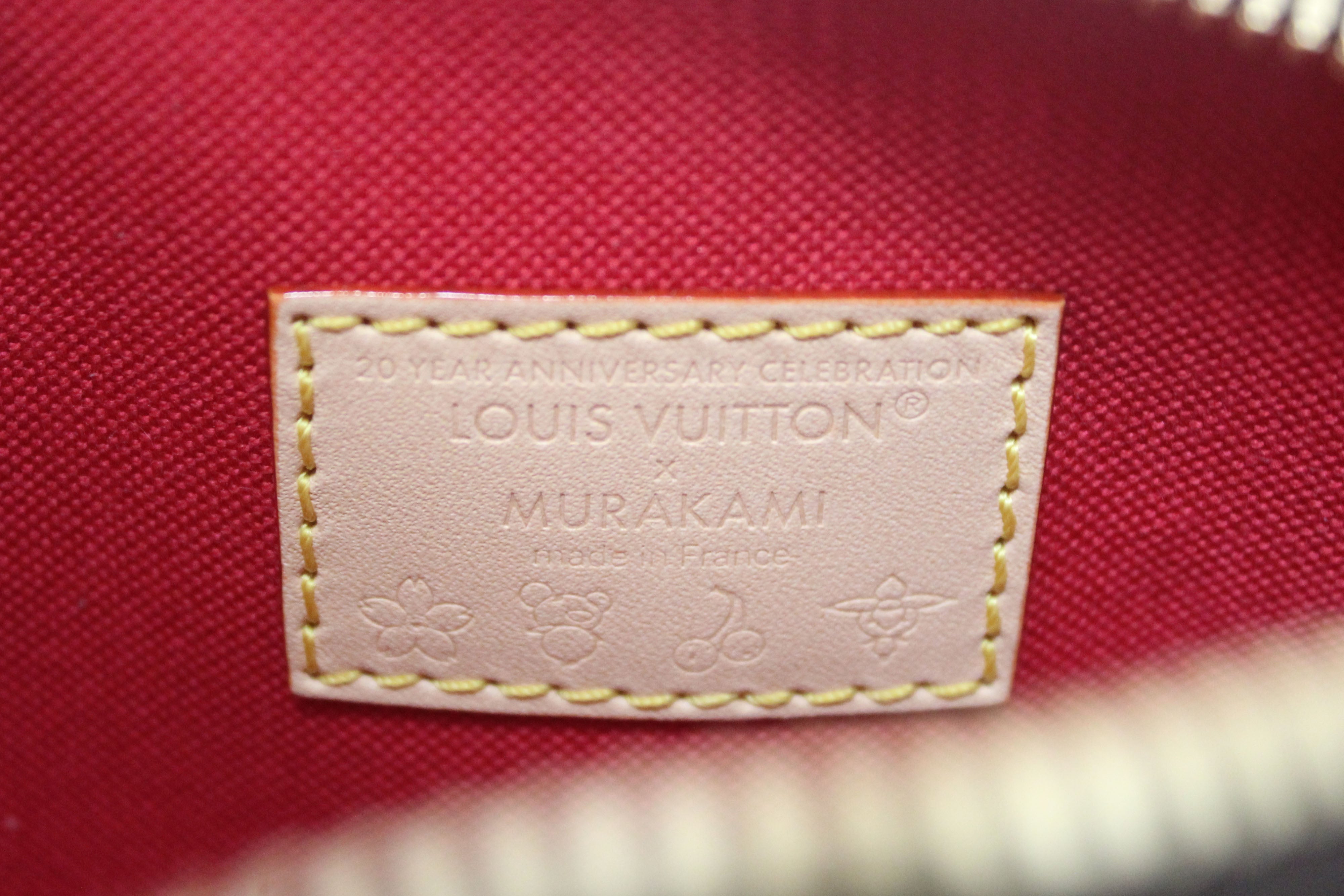 Authentic NEW Louis Vuitton LV x TM Cerise Nano Alma Hand and Crossbody Bag