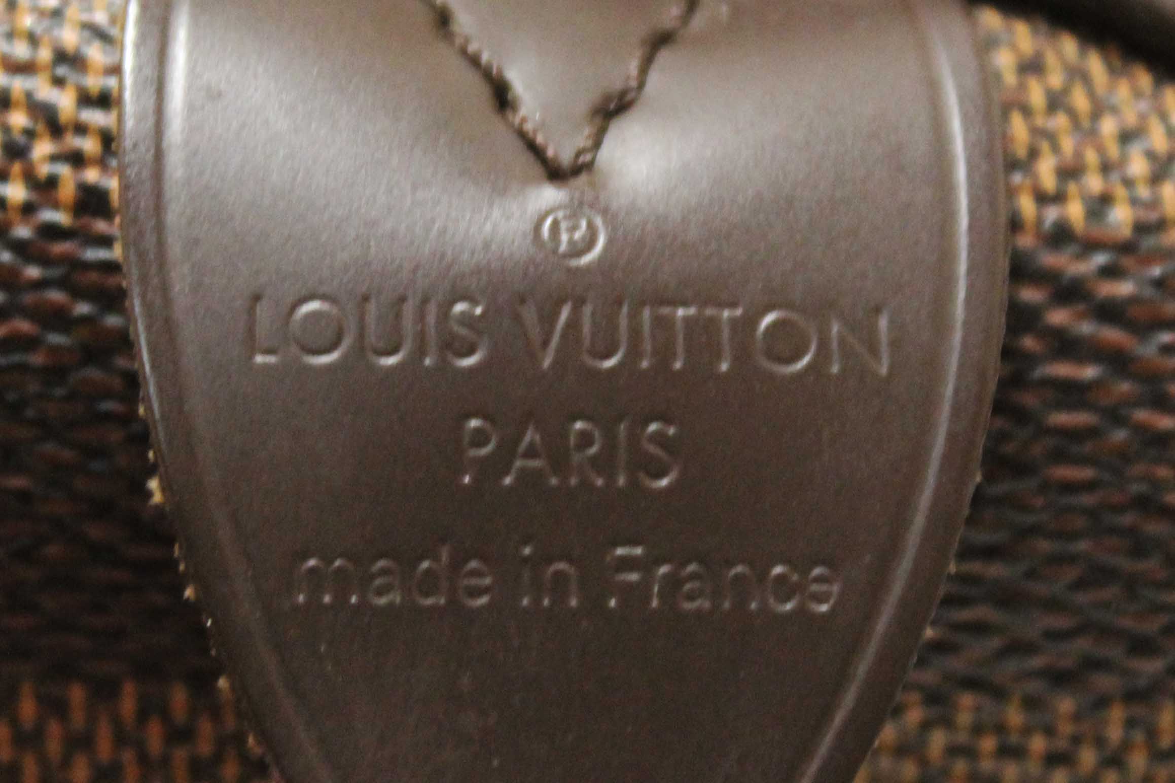 Authentic Louis Vuitton Damier Ebene Speedy 30 Handbag