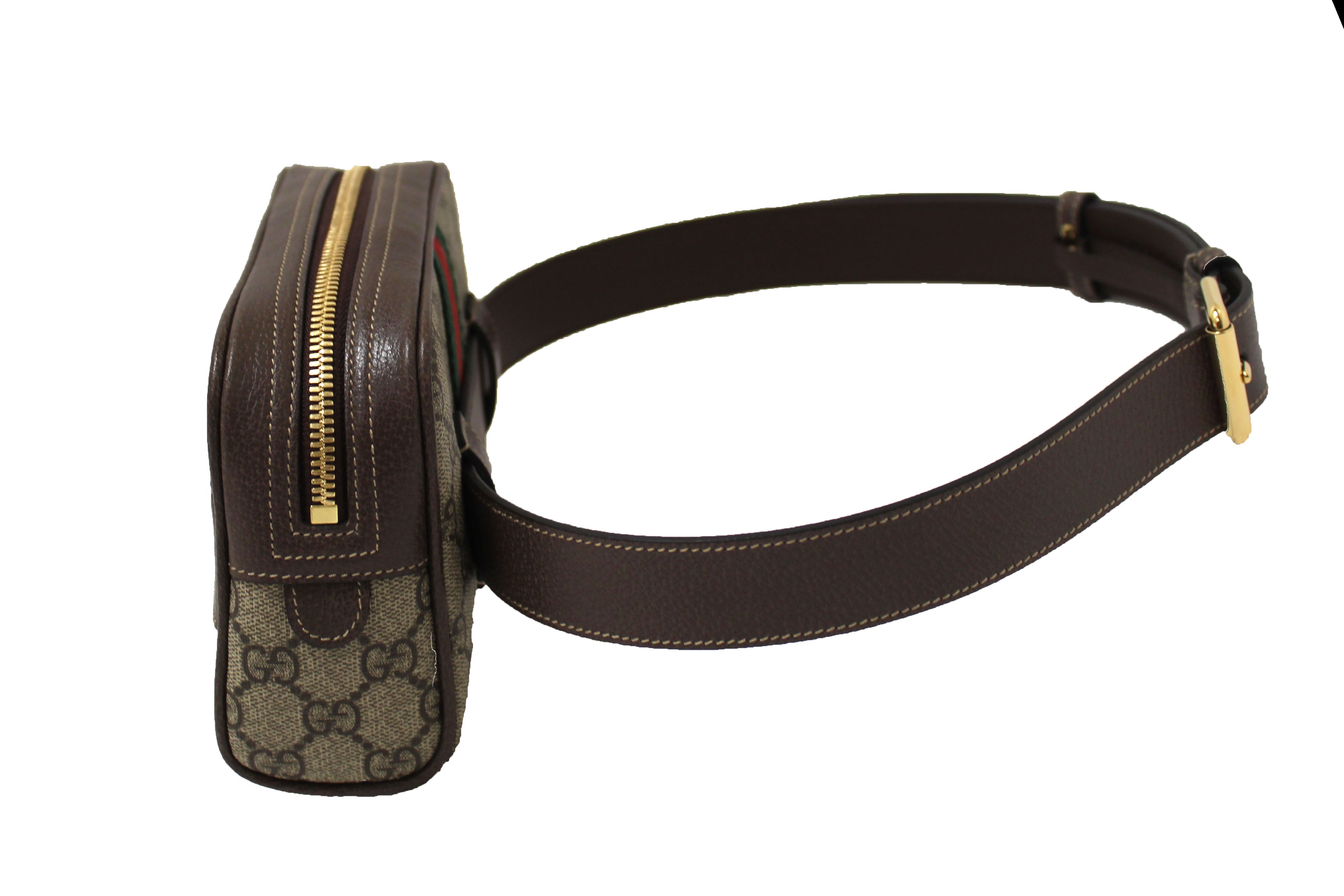 Authentic NEW Gucci Ophidia GG Supreme Canvas Belt Bag 517076