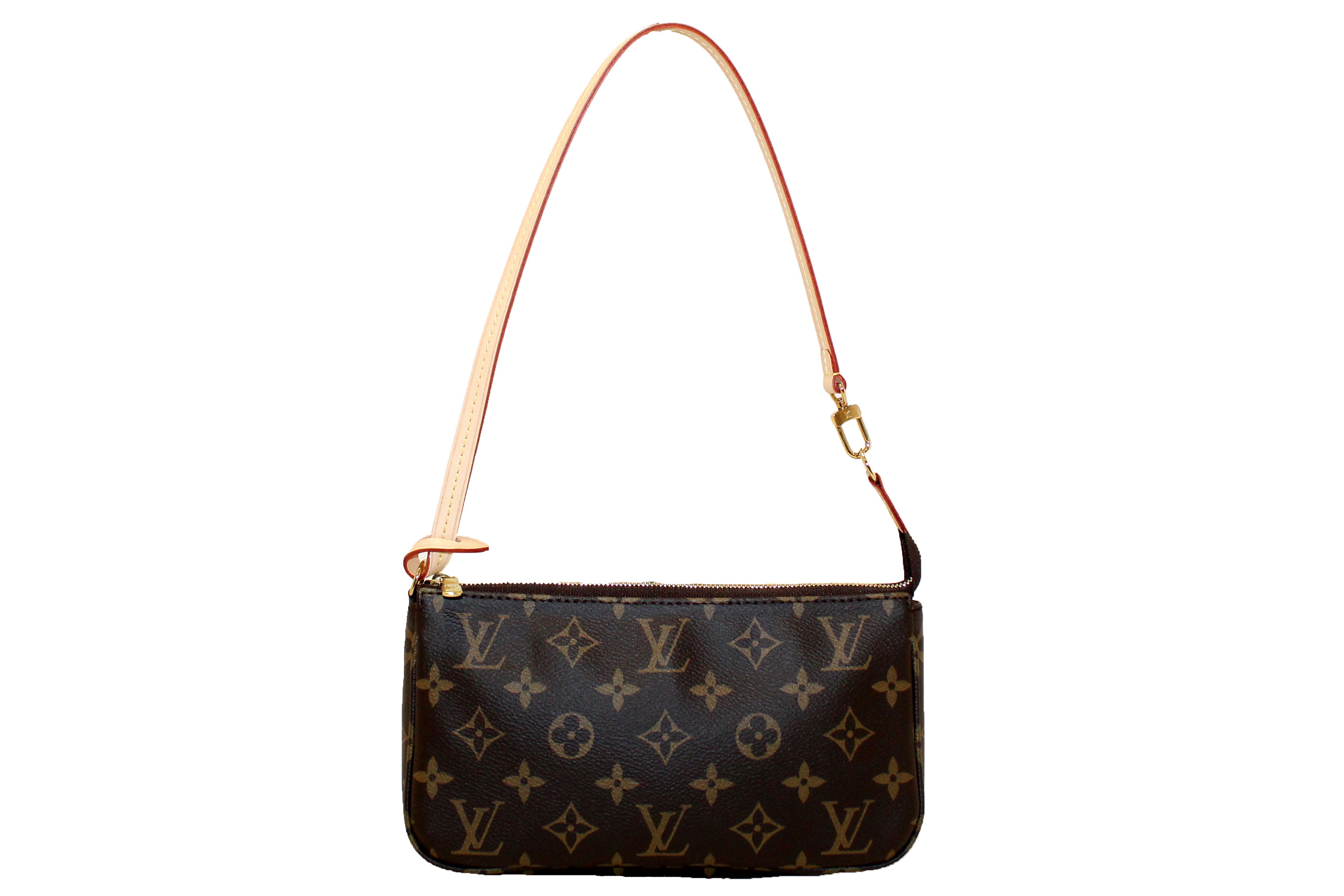 Authentic NEW Louis Vuitton Classic Monogram Pochette Accessories