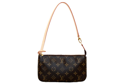 Authentic NEW Louis Vuitton Classic Monogram Pochette Accessories