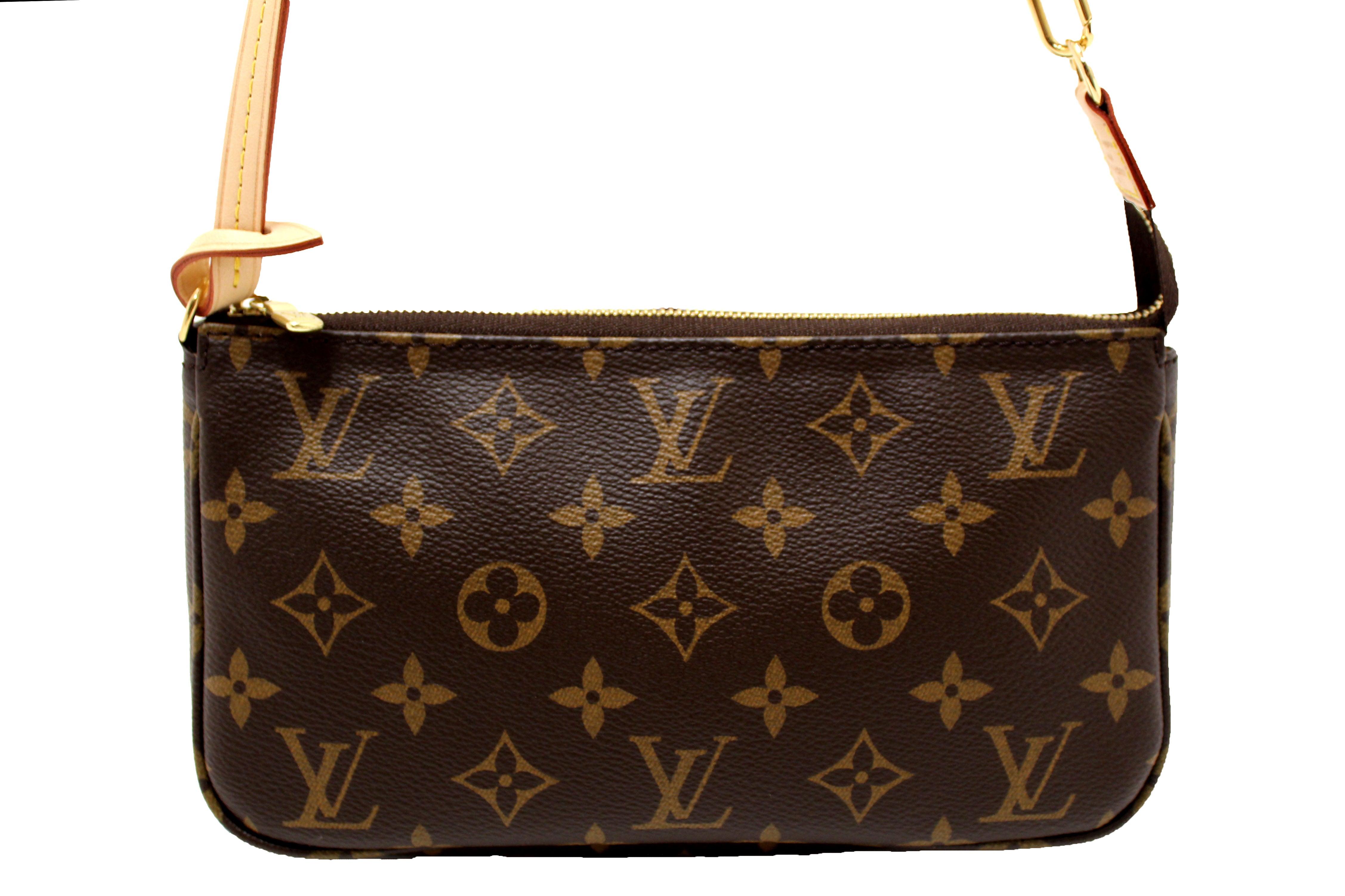 Authentic NEW Louis Vuitton Classic Monogram Pochette Accessories