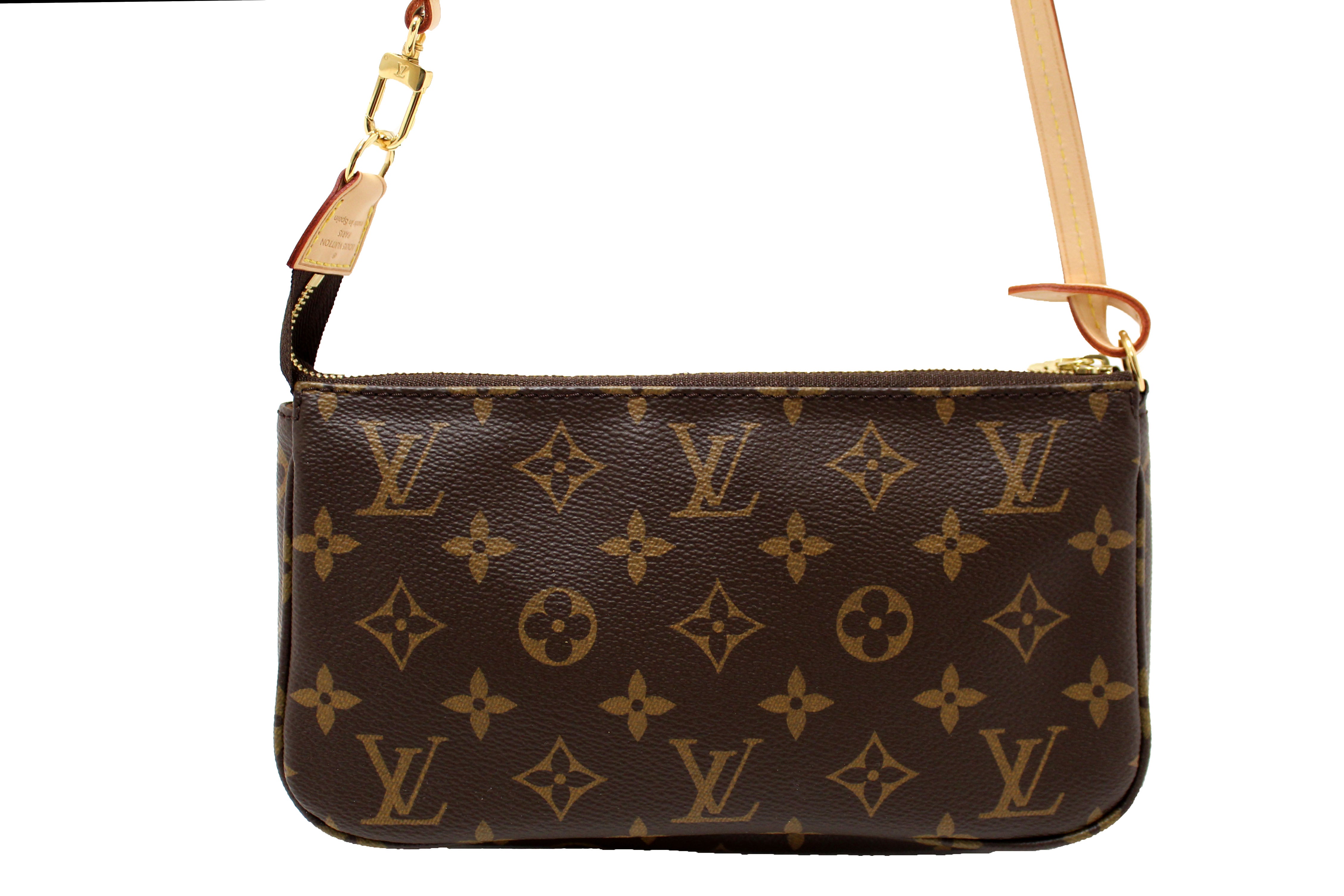 Authentic NEW Louis Vuitton Classic Monogram Pochette Accessories