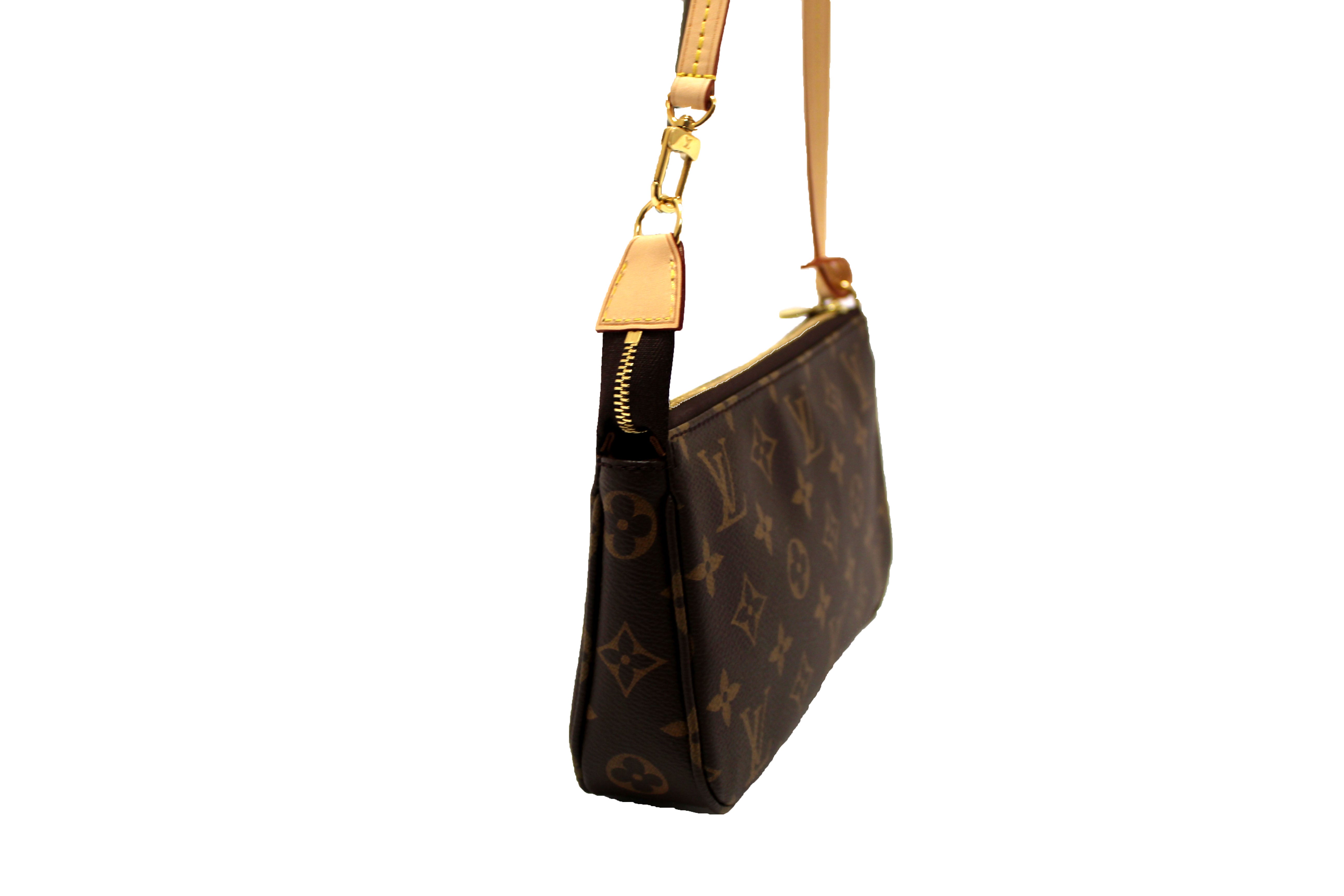 Authentic NEW Louis Vuitton Classic Monogram Pochette Accessories